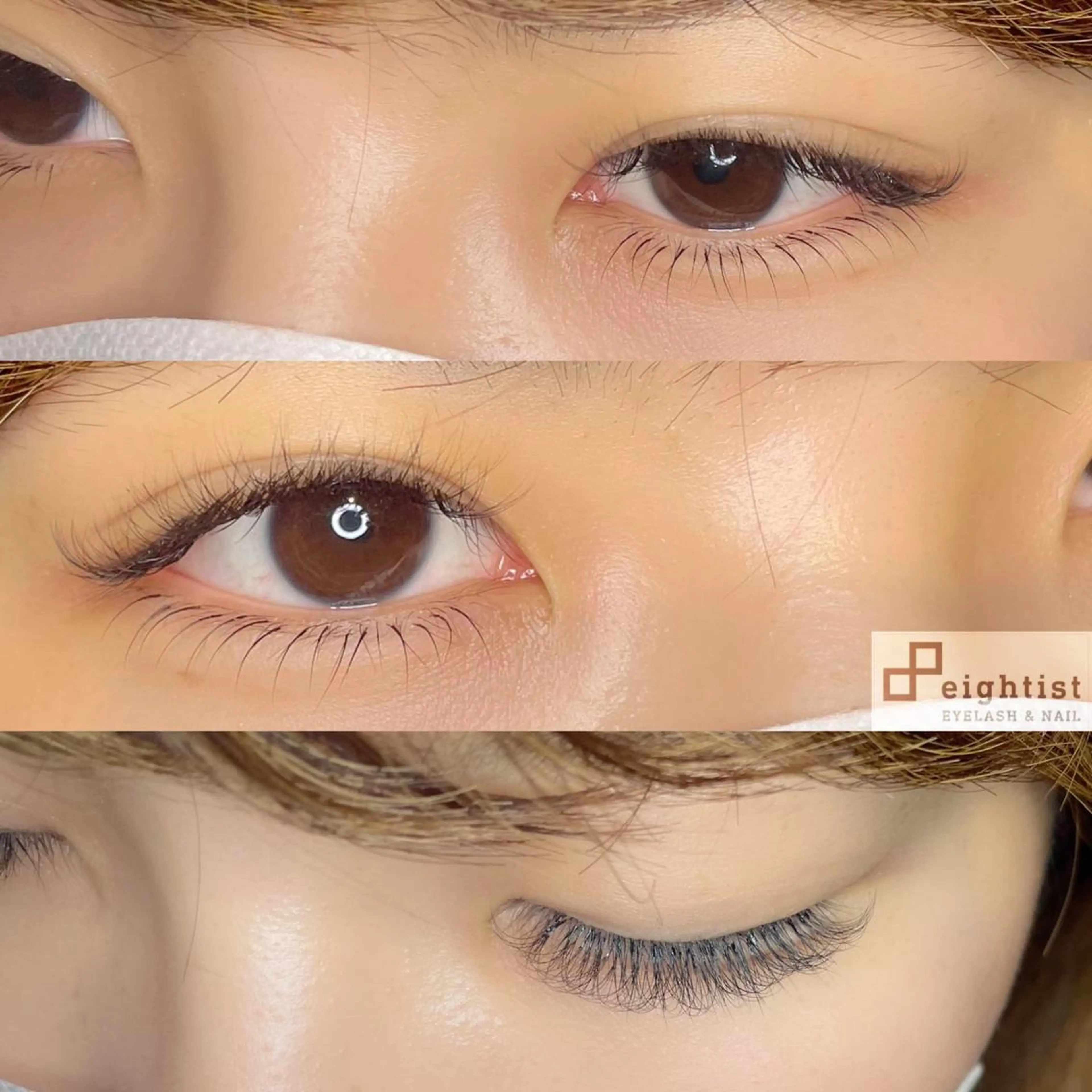 マツエク・マツパ Jカール 下まつげエクステ ボリュームラッシュ kakimoto .hのマツエク・マツパデザイン