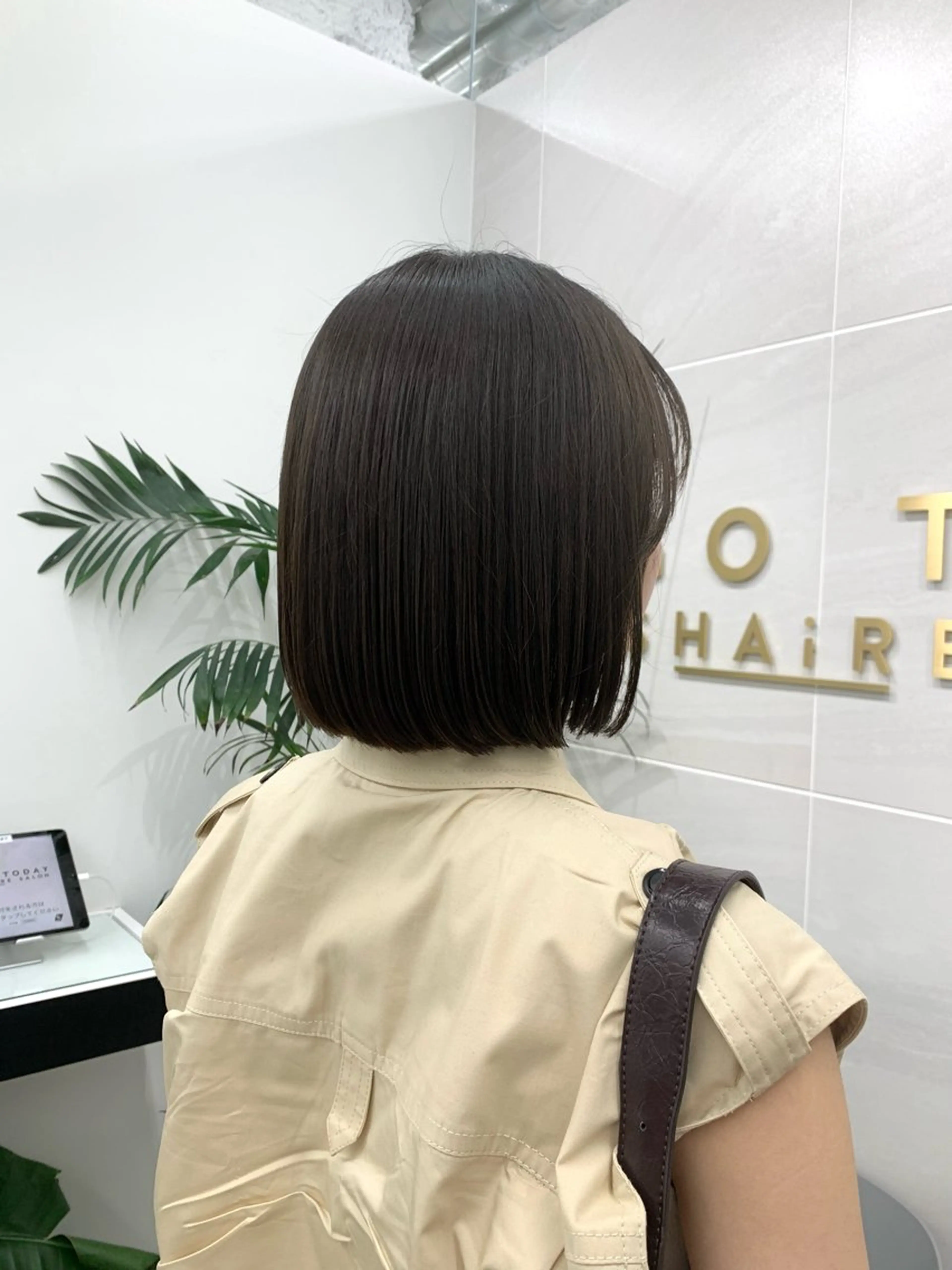 ショート カラー 透明感カラー ボブ カット ヘアカラー ヘッドスパ 本格ヘッドスパ🌿 ×ヘア　佐藤のヘアスタイル