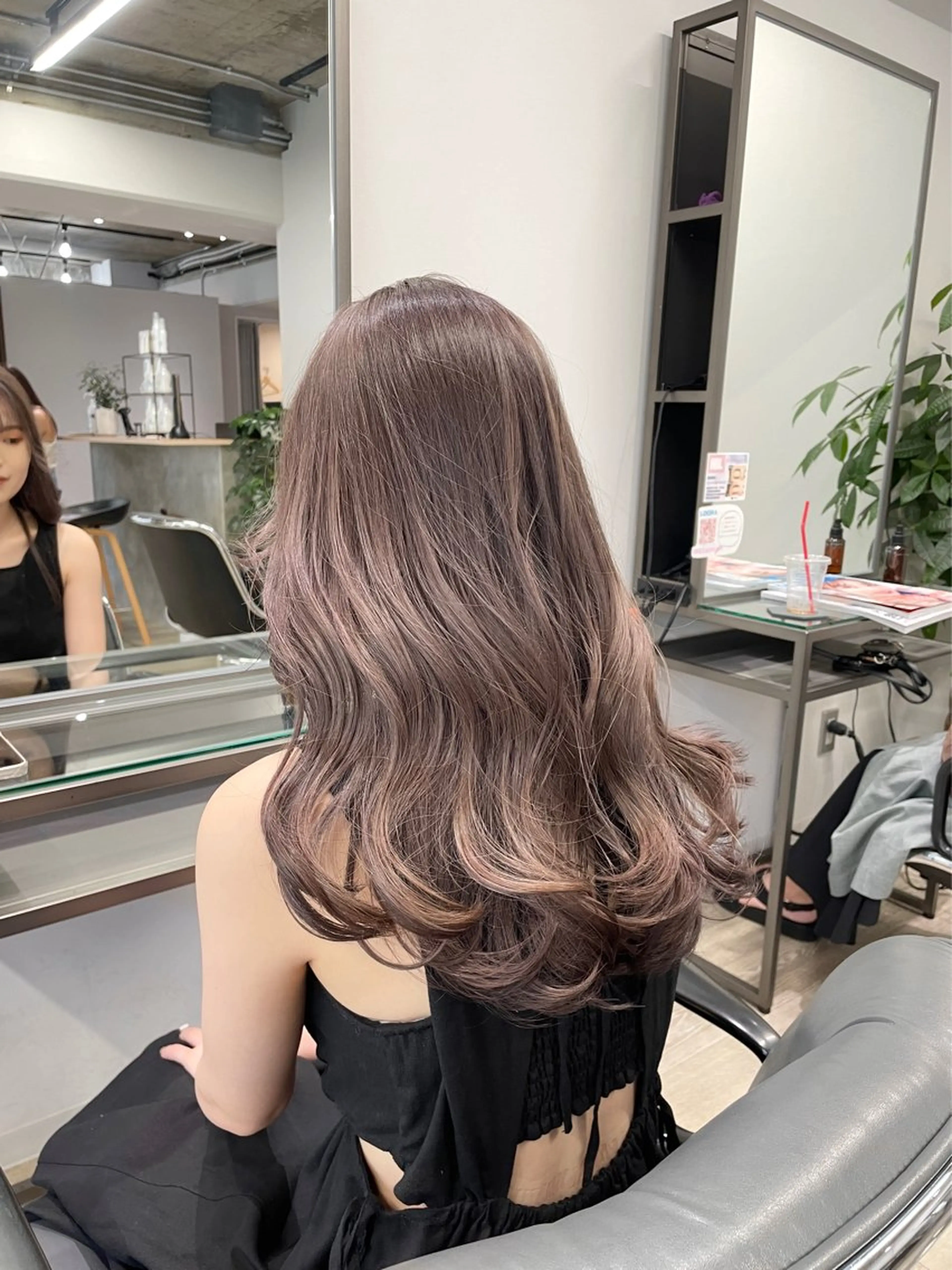 セミロング カラー ヘアカラー トリートメント カラー指名No.1 土井新治❄️のヘアスタイル