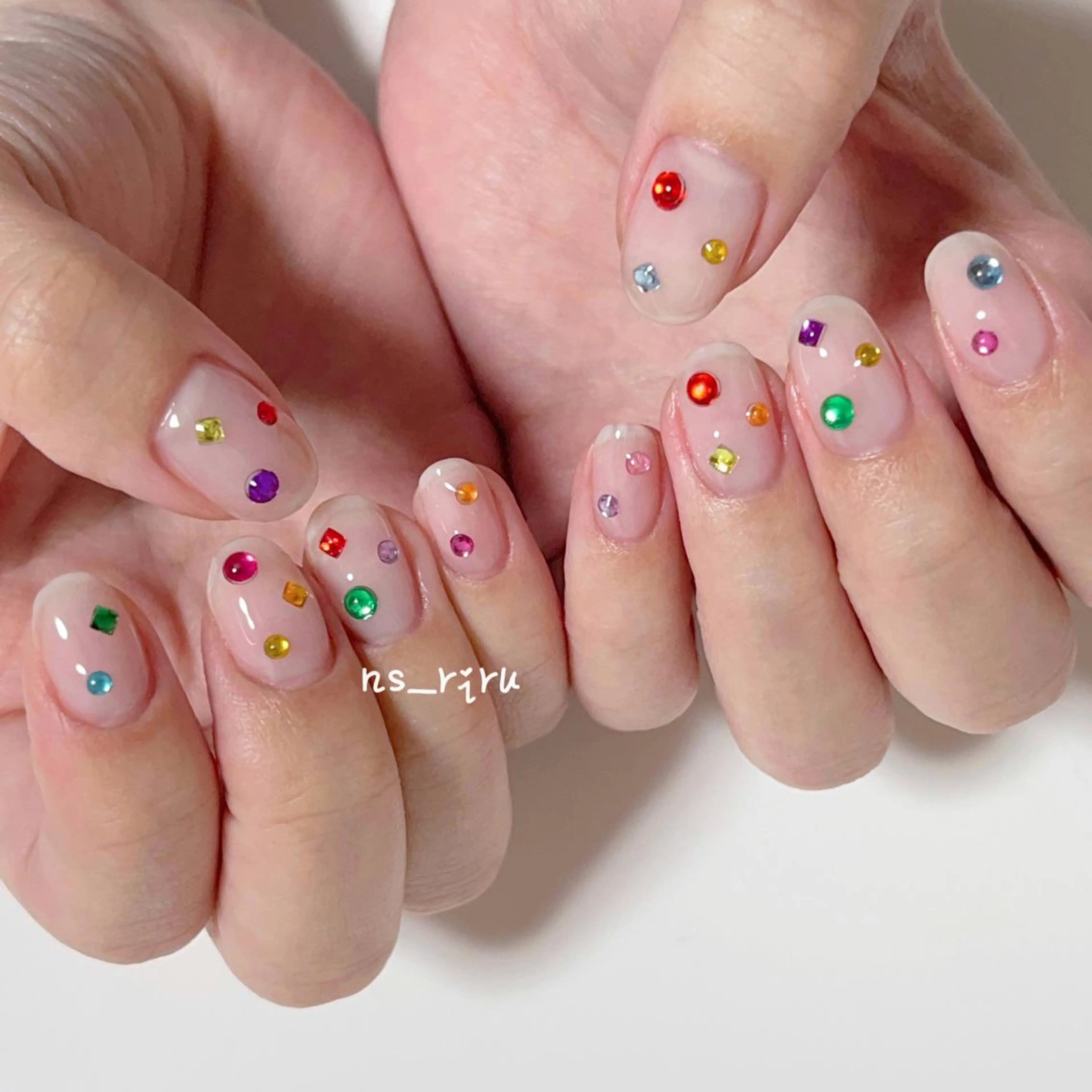 ネイル Nail salon - riru -所属・ネイリスト Nokaのネイルデザイン