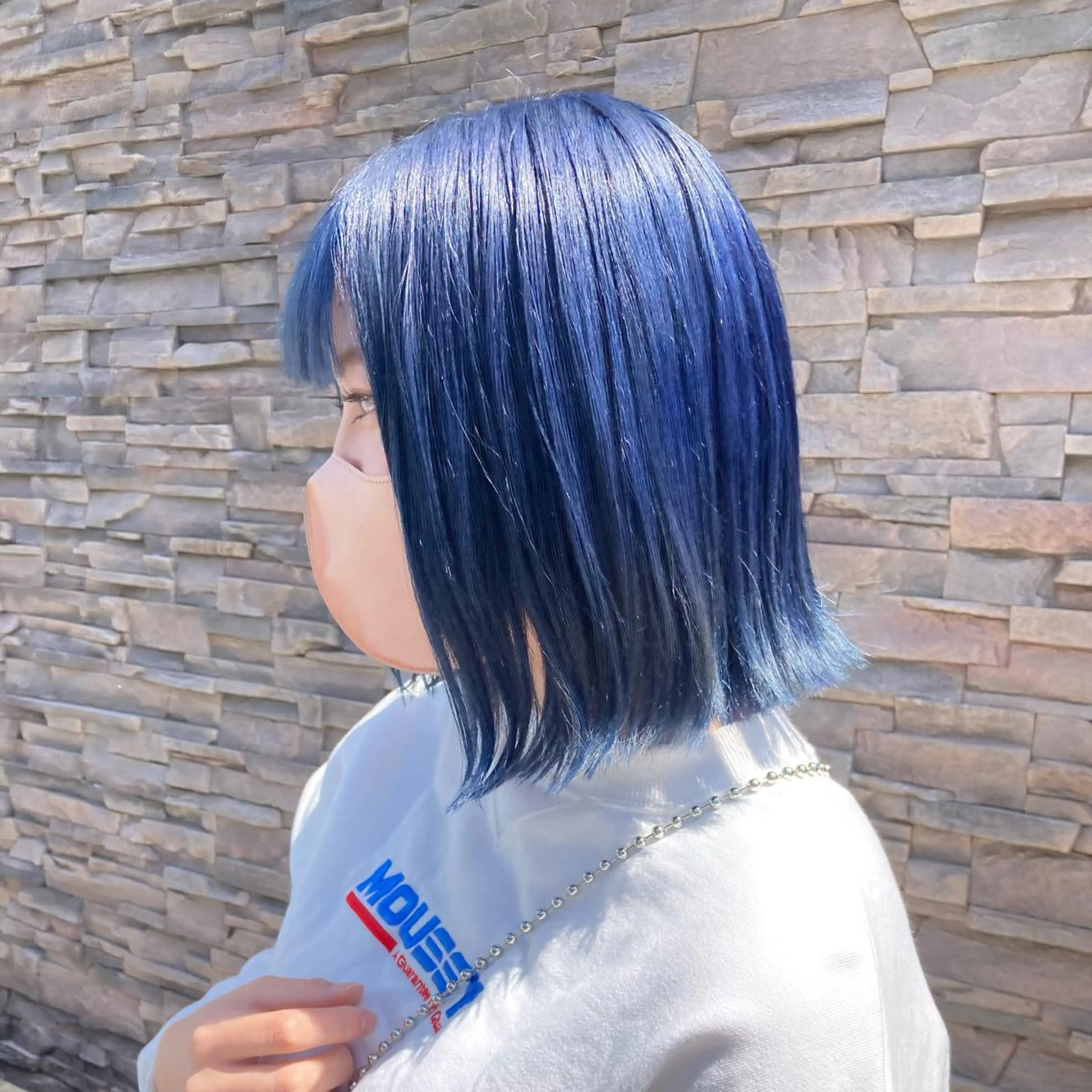 ミディアム カラー フルールドソレイユ所属・♡ナナコ♡ レイヤー/艶髪のヘアスタイル