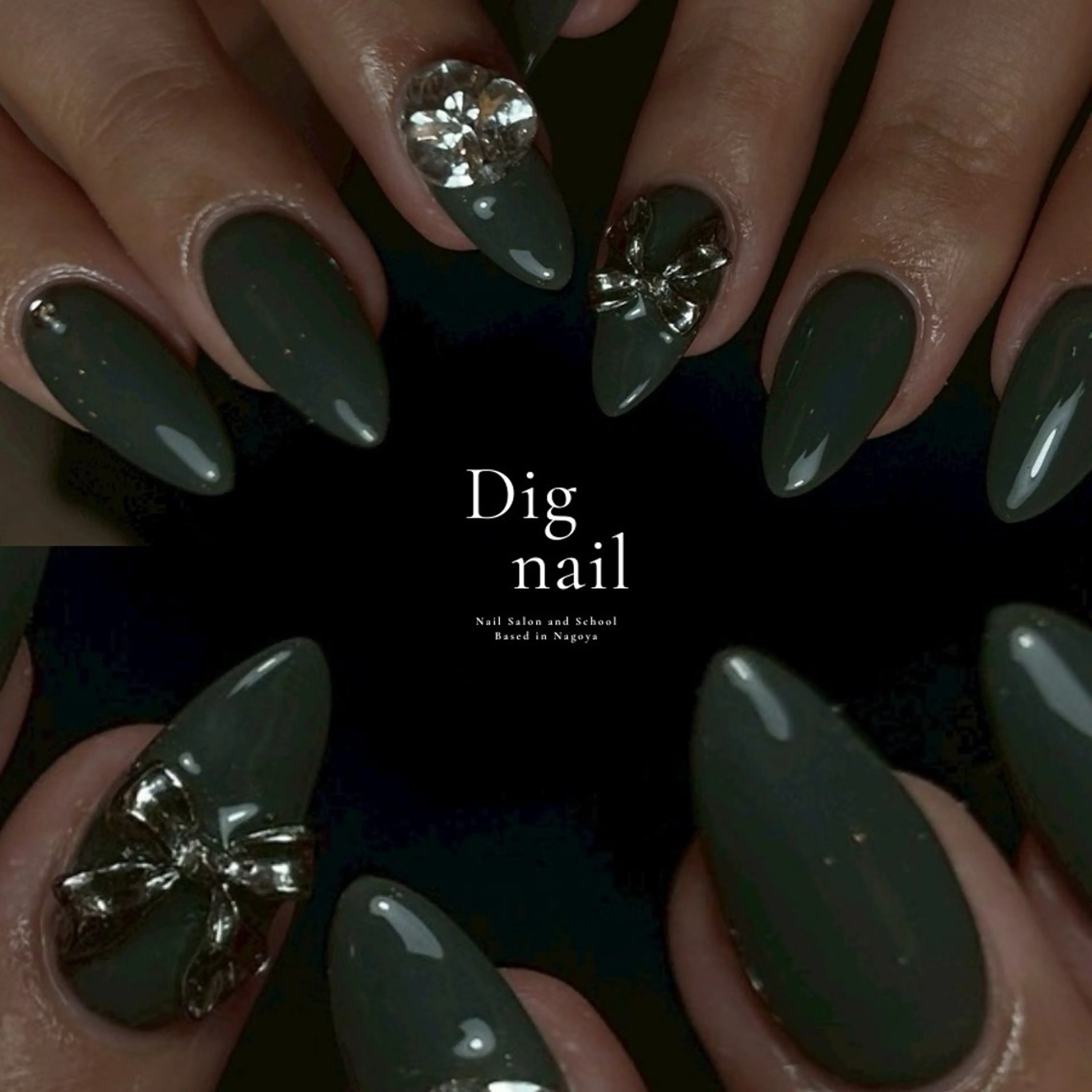 オフなし長さだしワンカラーの写真