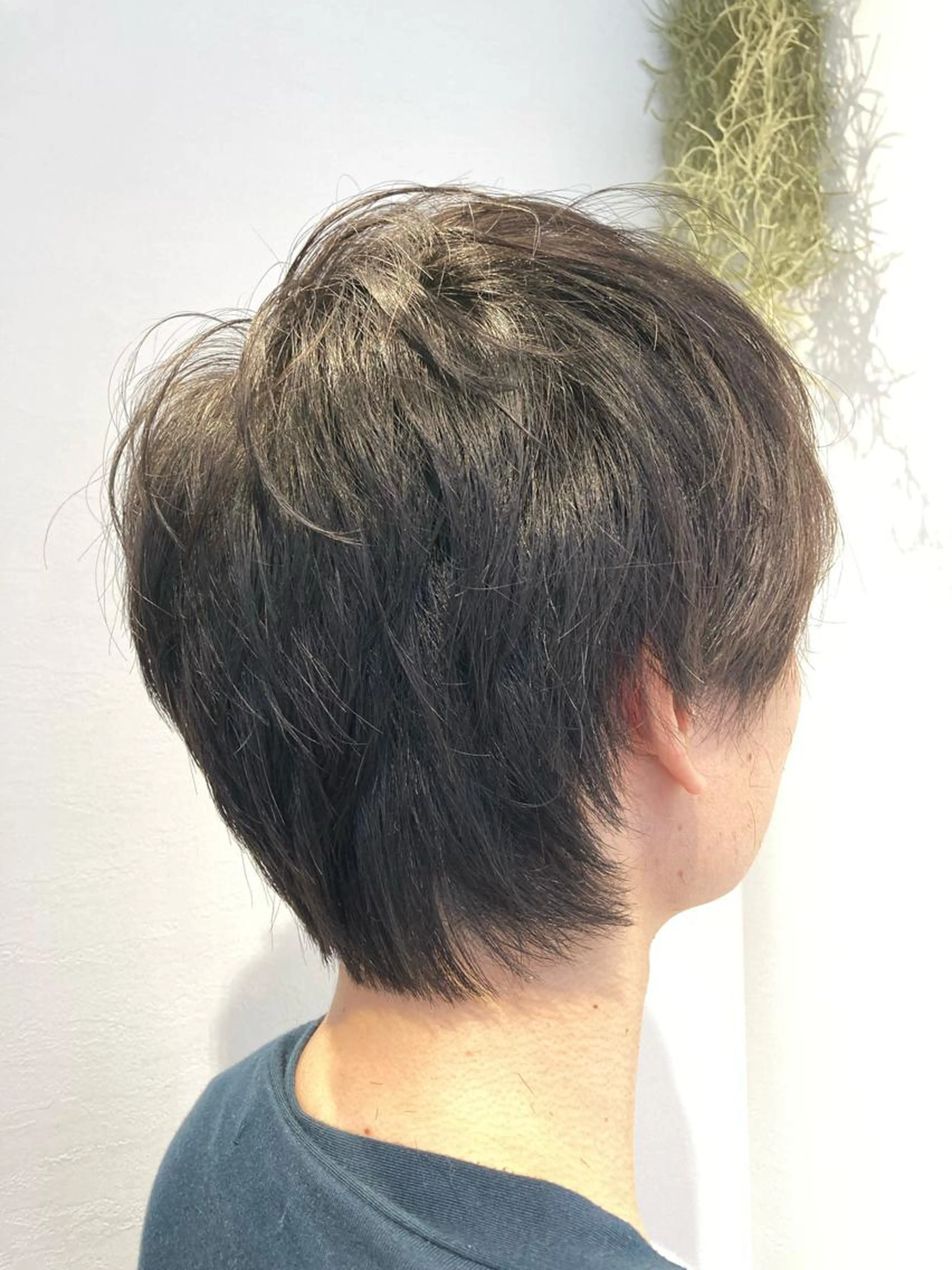 メンズカット+カラーの写真