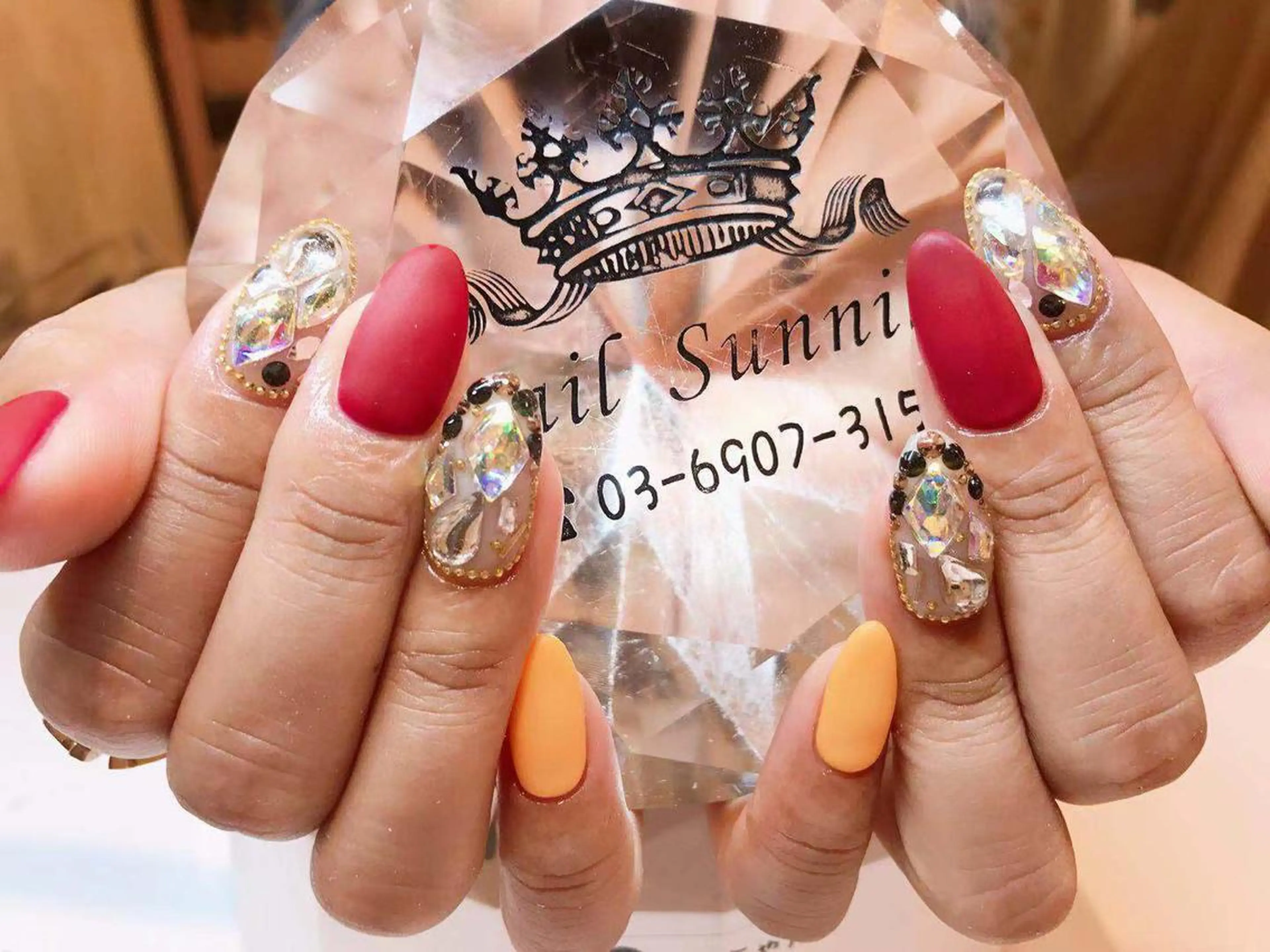 ネイル 長さだし専門店 M2　rikaのネイルデザイン