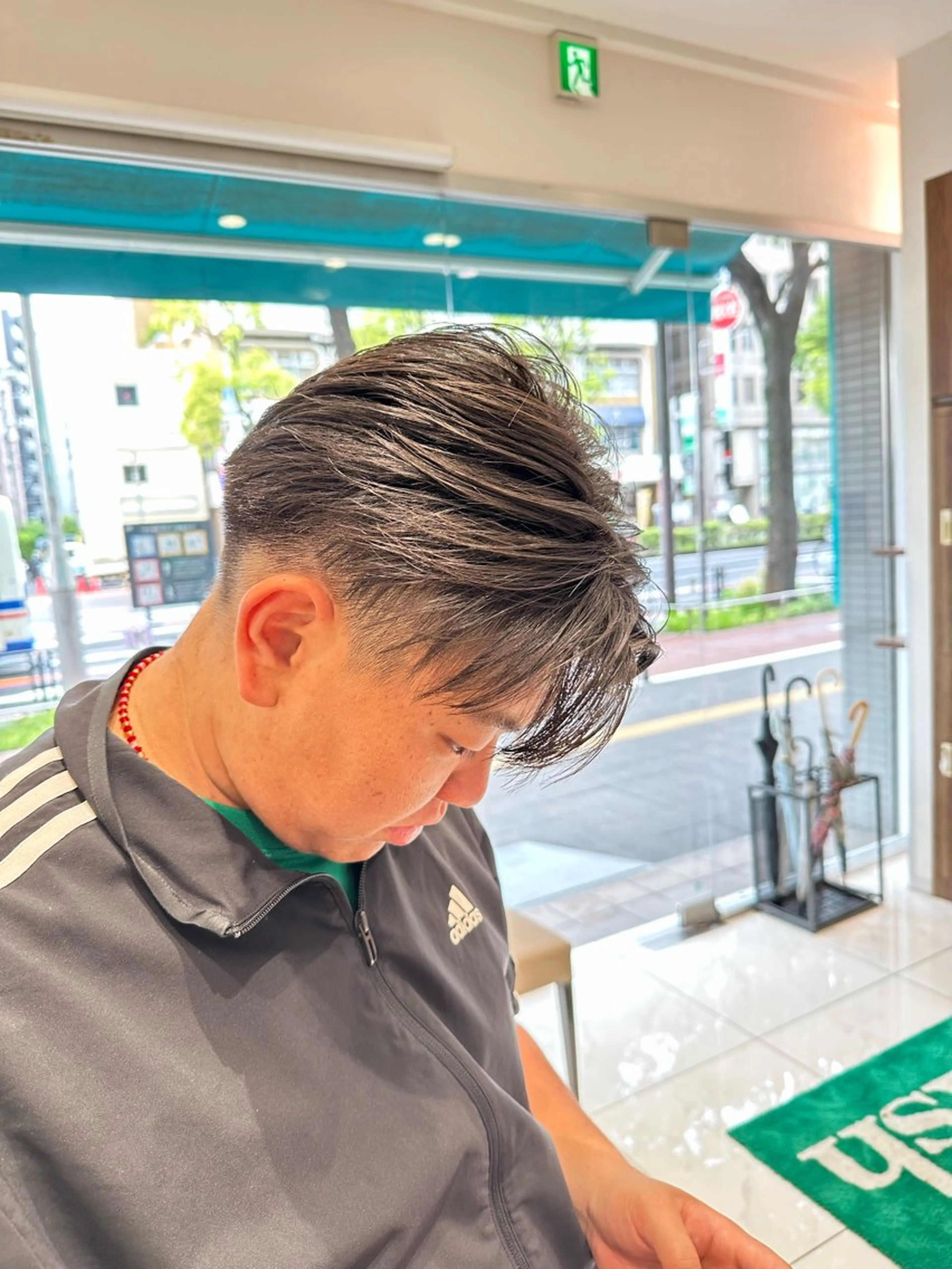 メンズ センターパート カット メンズカット/カラー 💠進藤龍之介のヘアスタイル