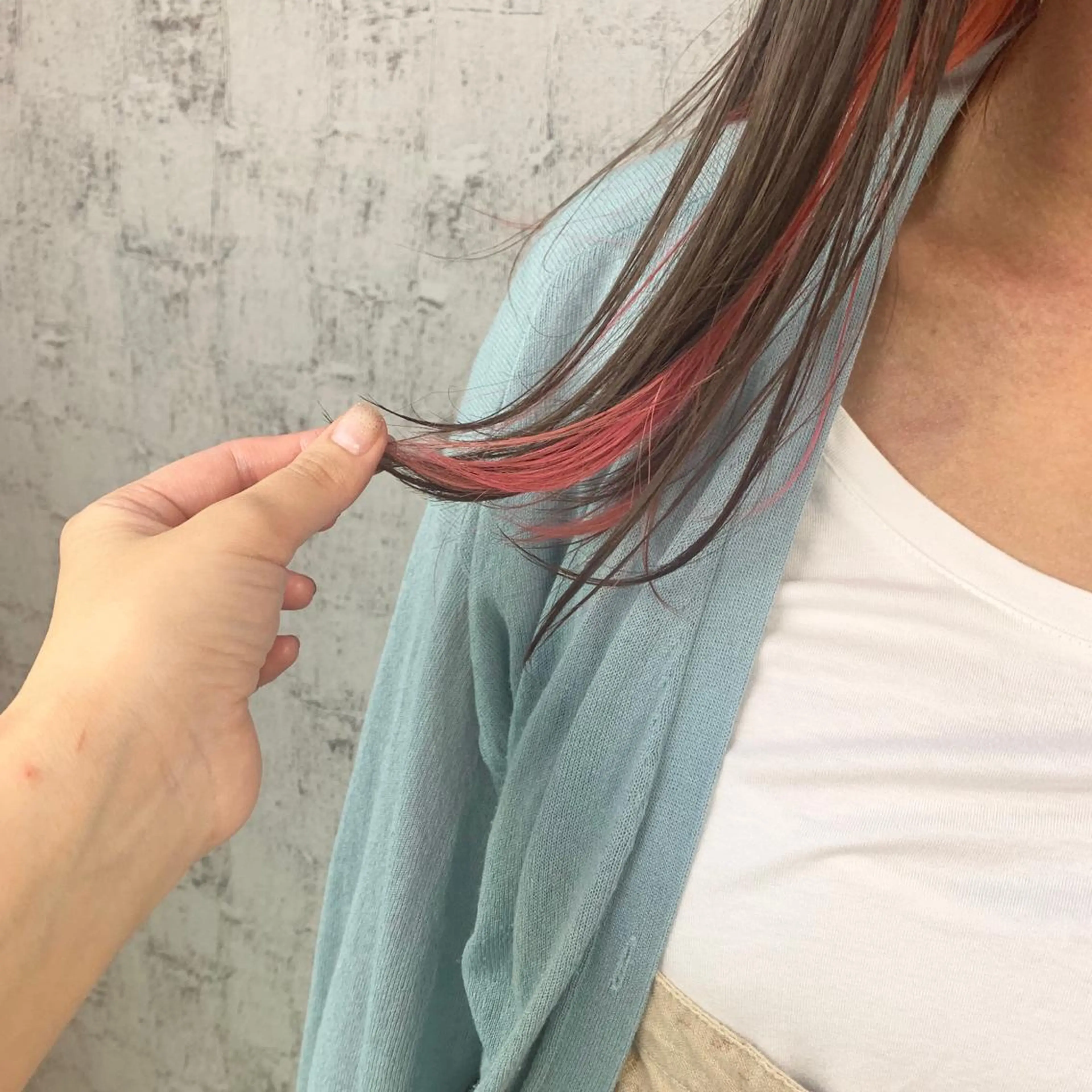 セミロング カラー 似合わせカット🌿 前川のヘアスタイル