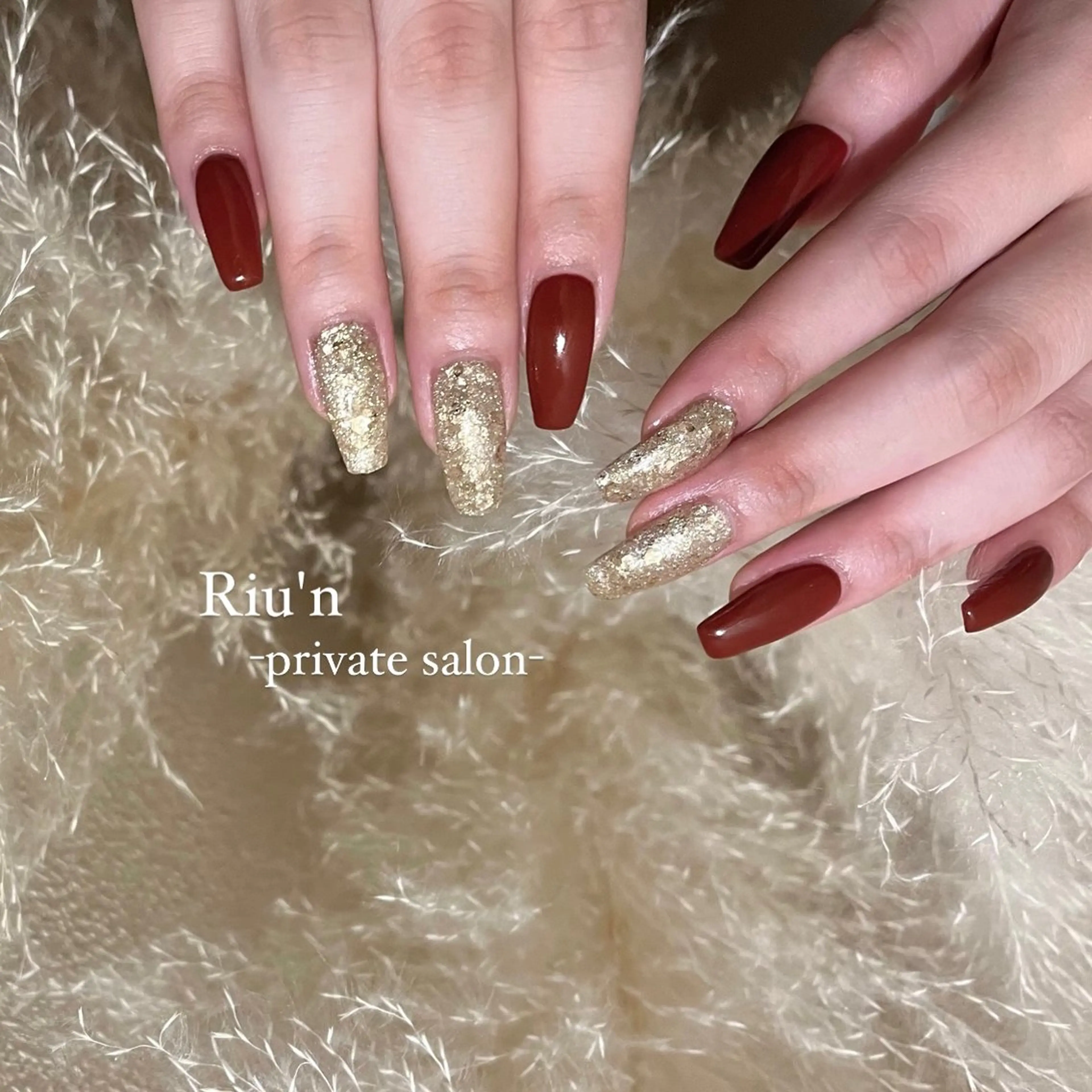 ネイル ハンドネイル Riu*n -private-のネイルデザイン