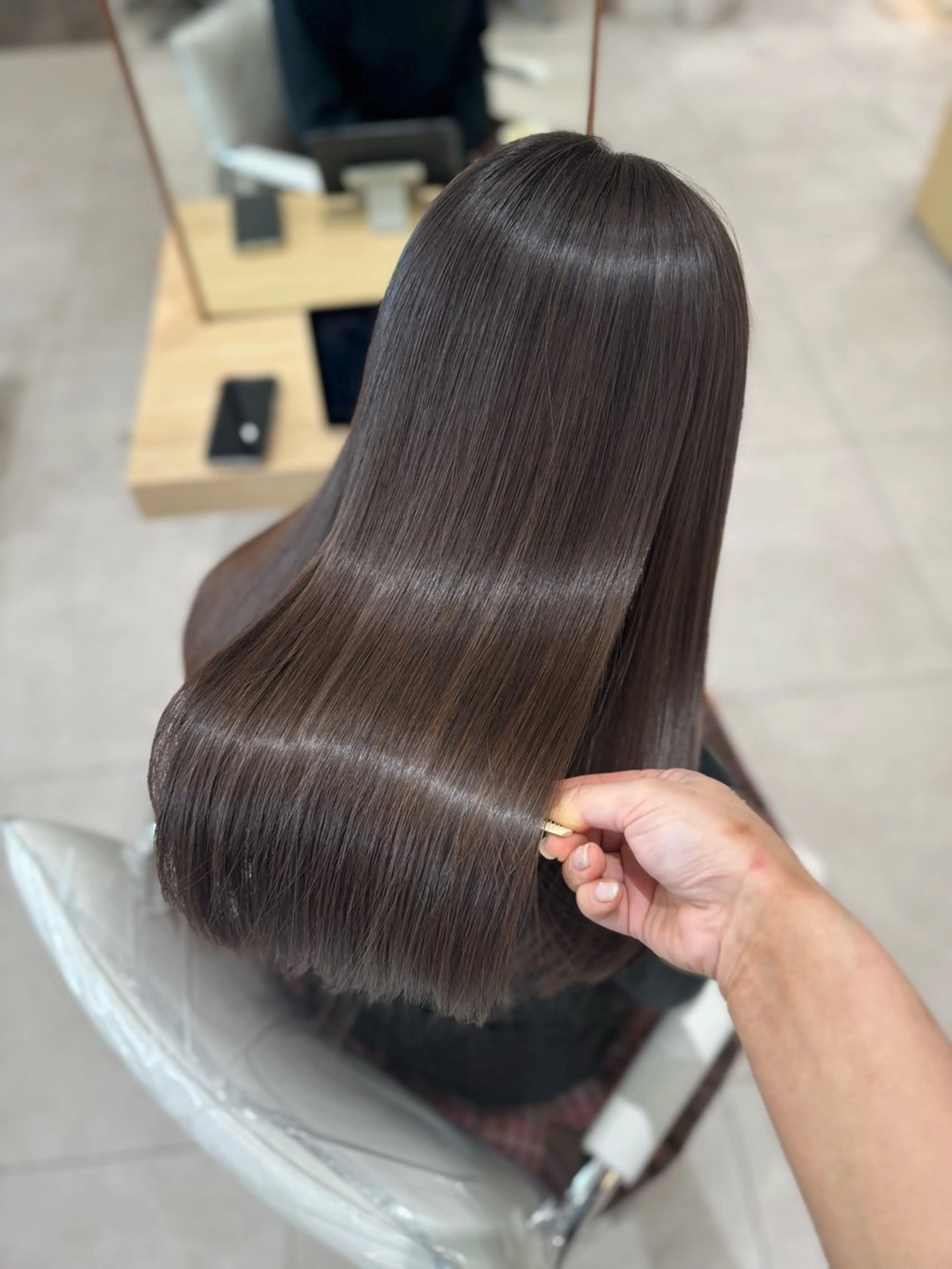 ロング 京都河原町 髪質改善🌛‧˚花綸のヘアスタイル