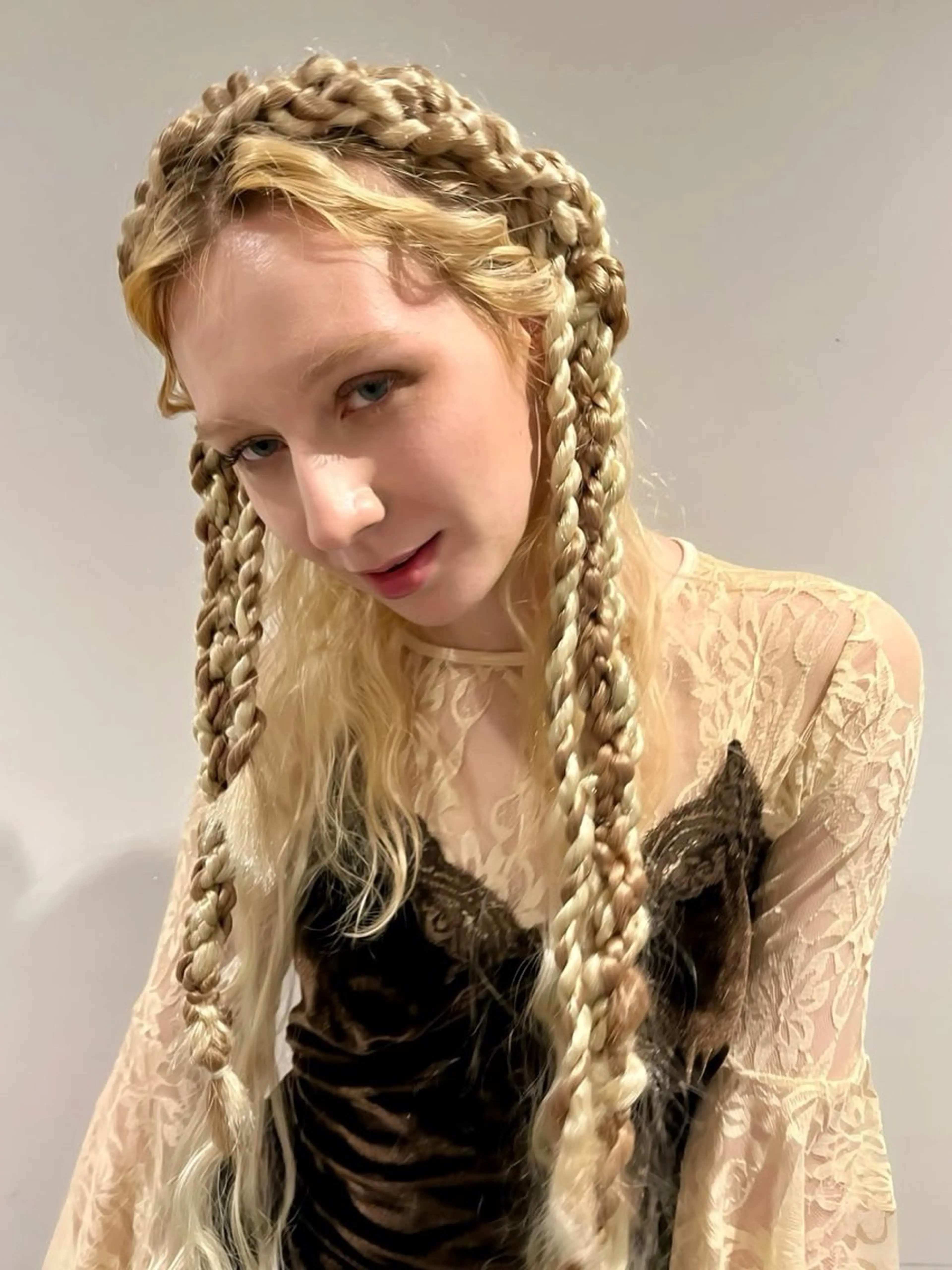 ヘアアレンジ 🍑透明感艶カラー 🍑/momoのヘアスタイル