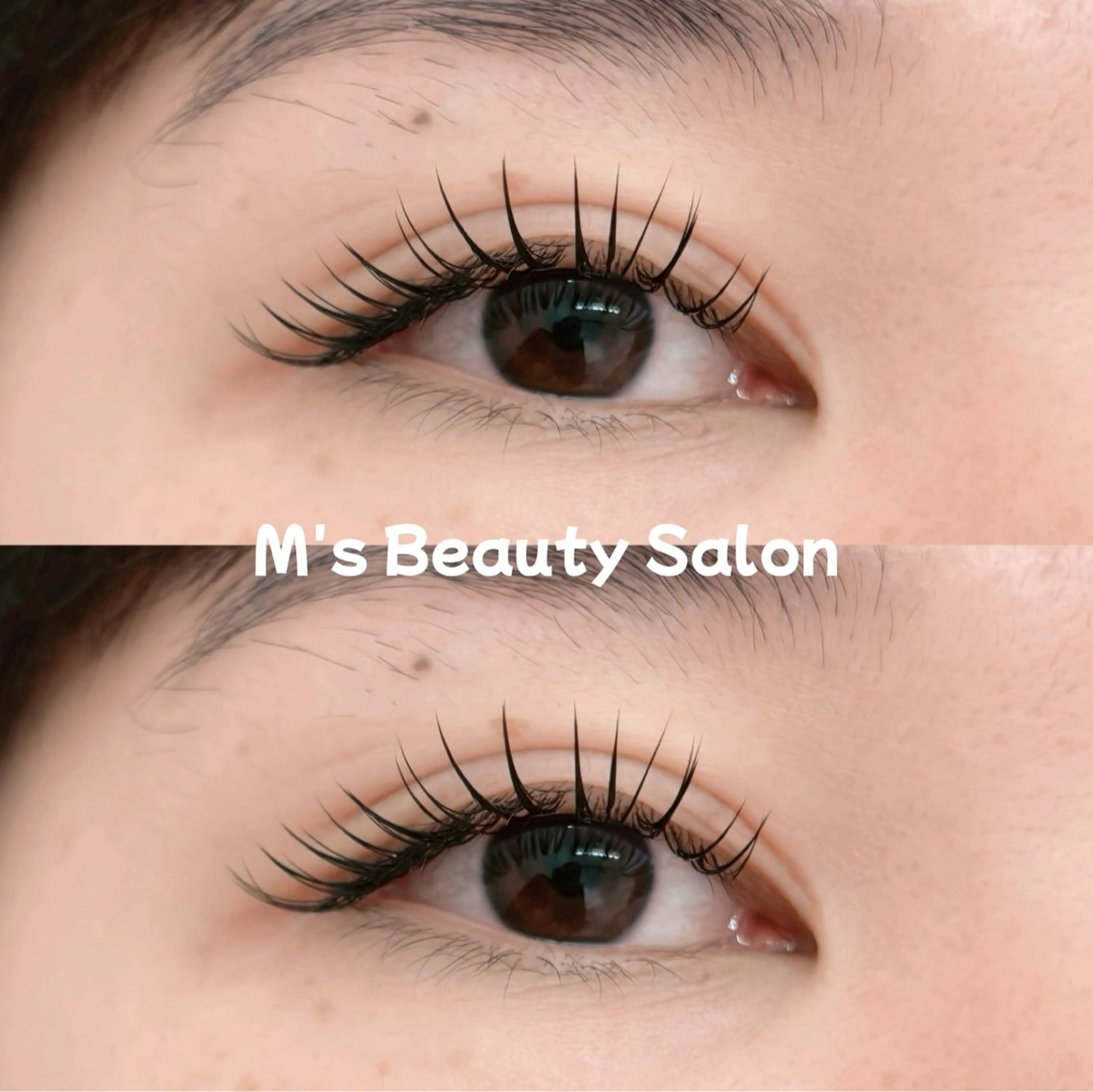 マツエク・マツパ マツエク M's Beautysalon所属・M's 新小岩  Yunaのマツエク・マツパデザイン