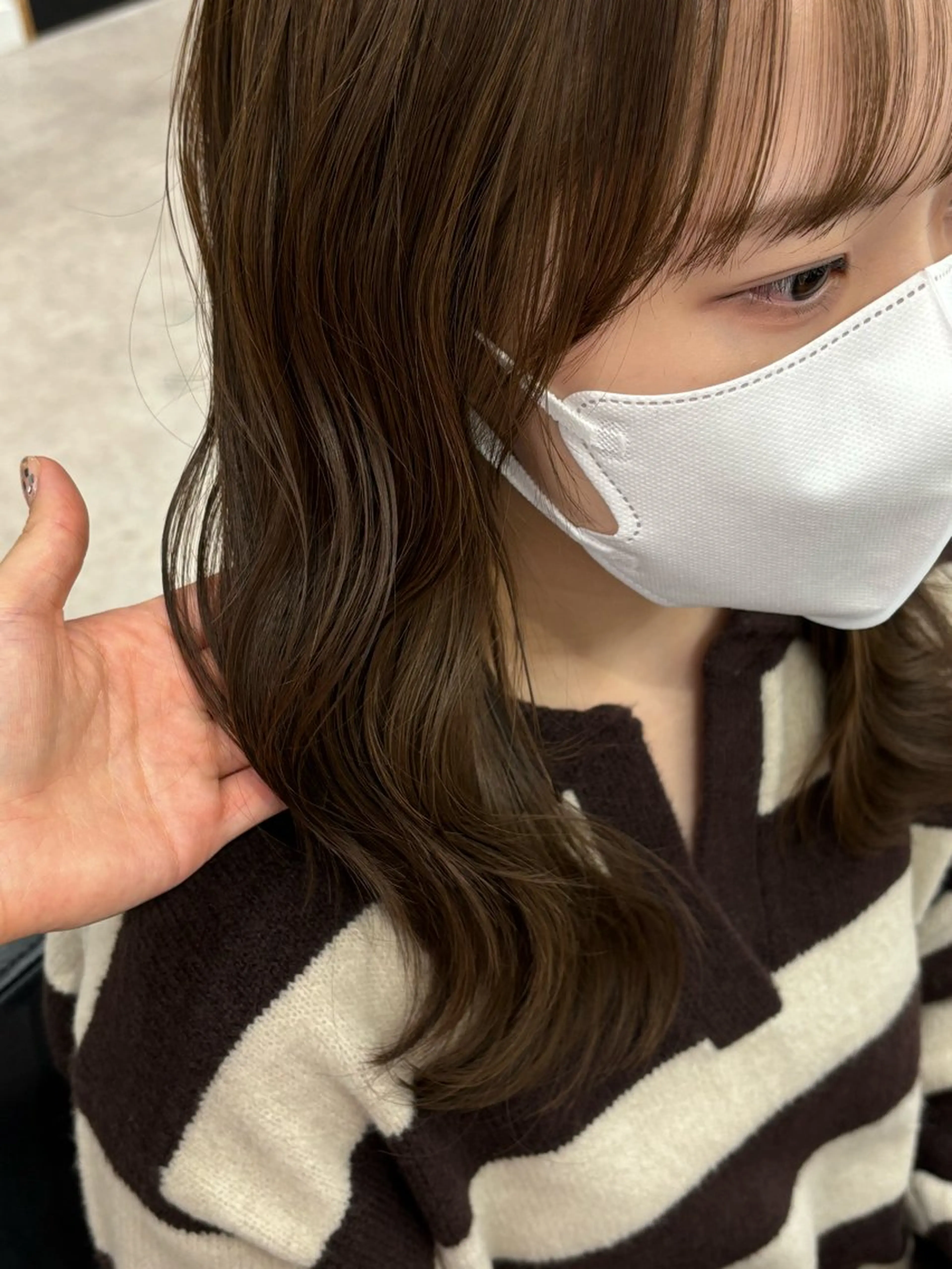 カラー ヘアカラー トリートメント ダブルカラー 🌙ｃｈｉｎａｒｉのヘアスタイル