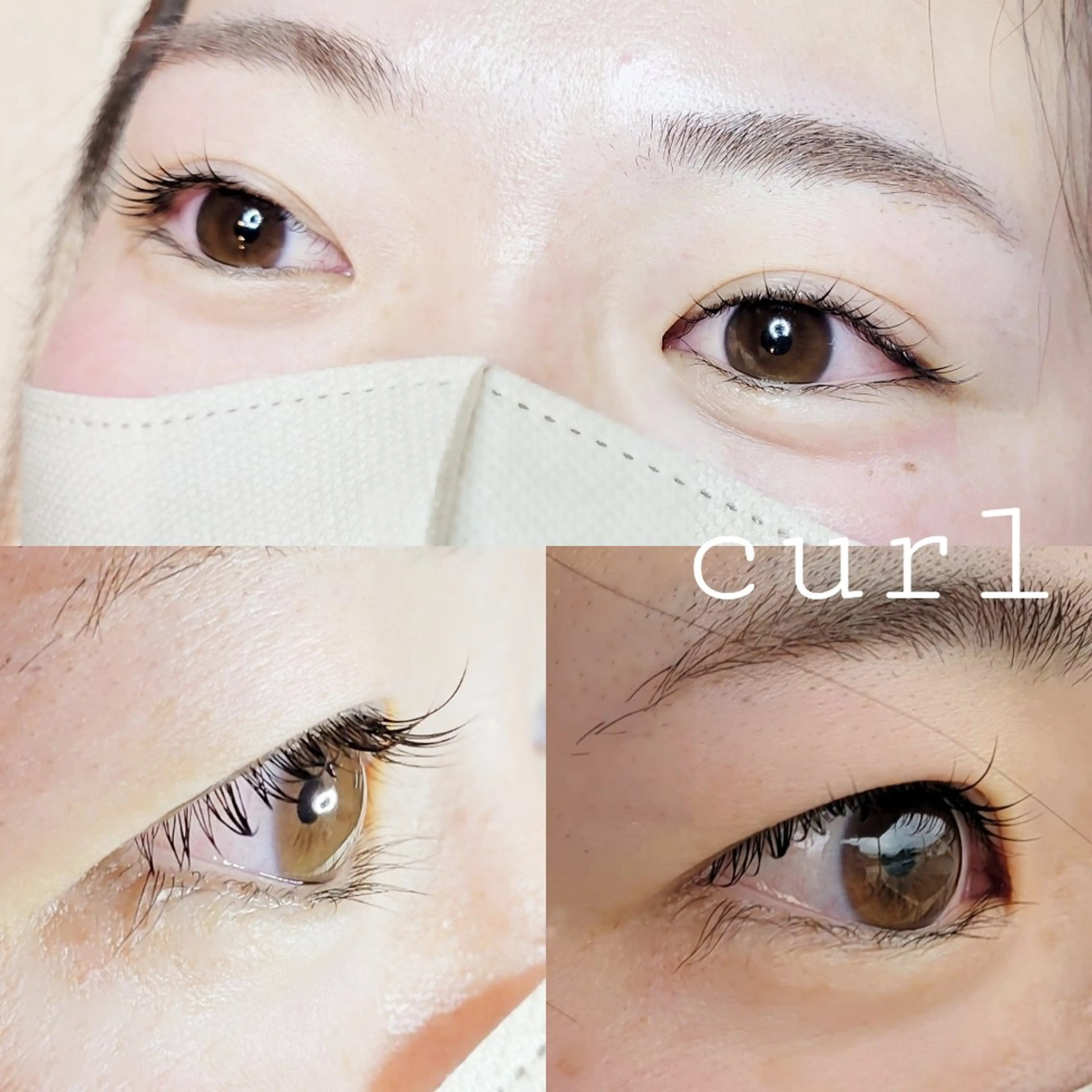 マツエク・マツパ 一重×まつ毛パーマ 沼田 かやみのヘアスタイル