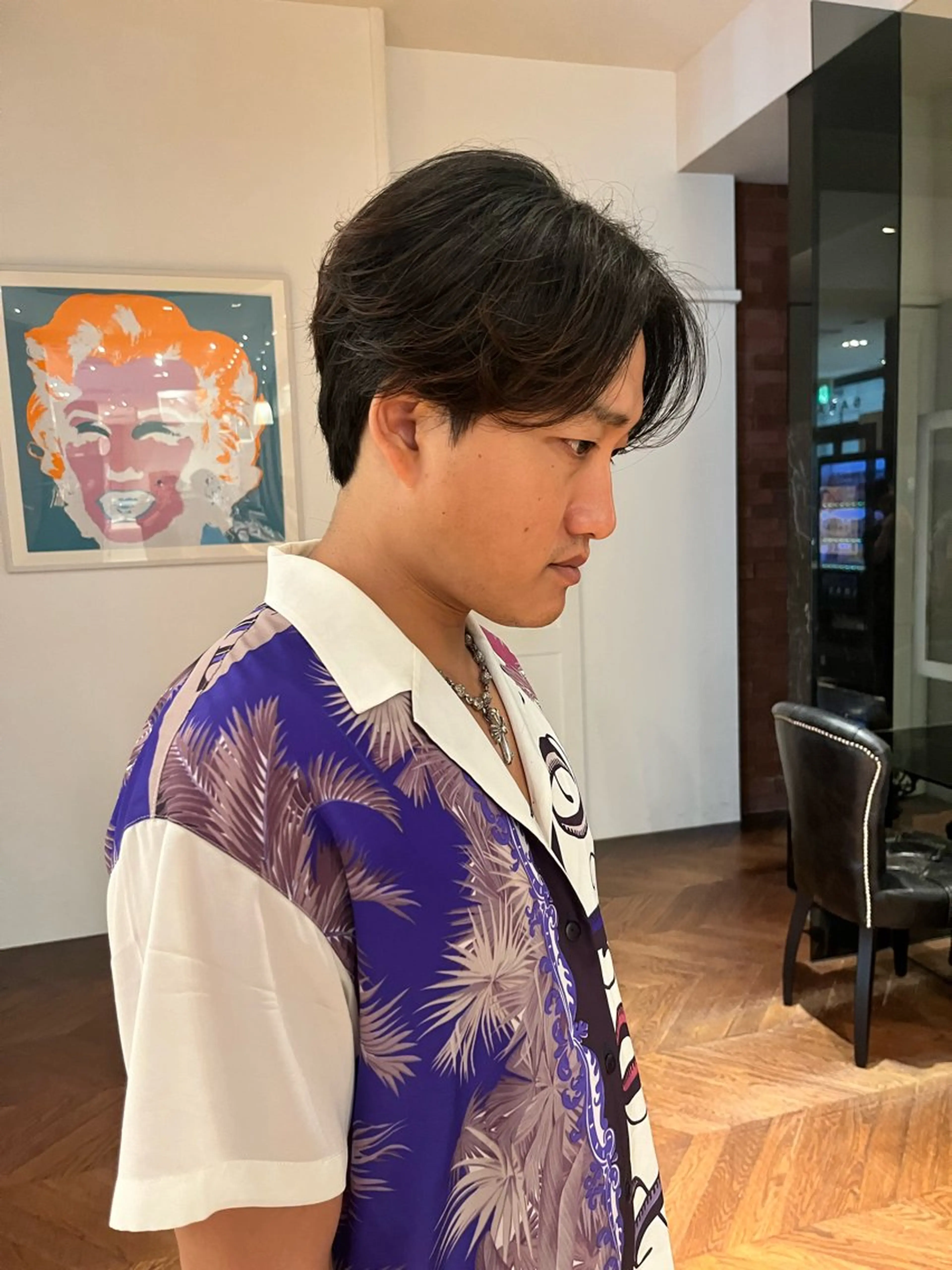 ショート メンズ カット SARA山口caz カット/パーマのヘアスタイル