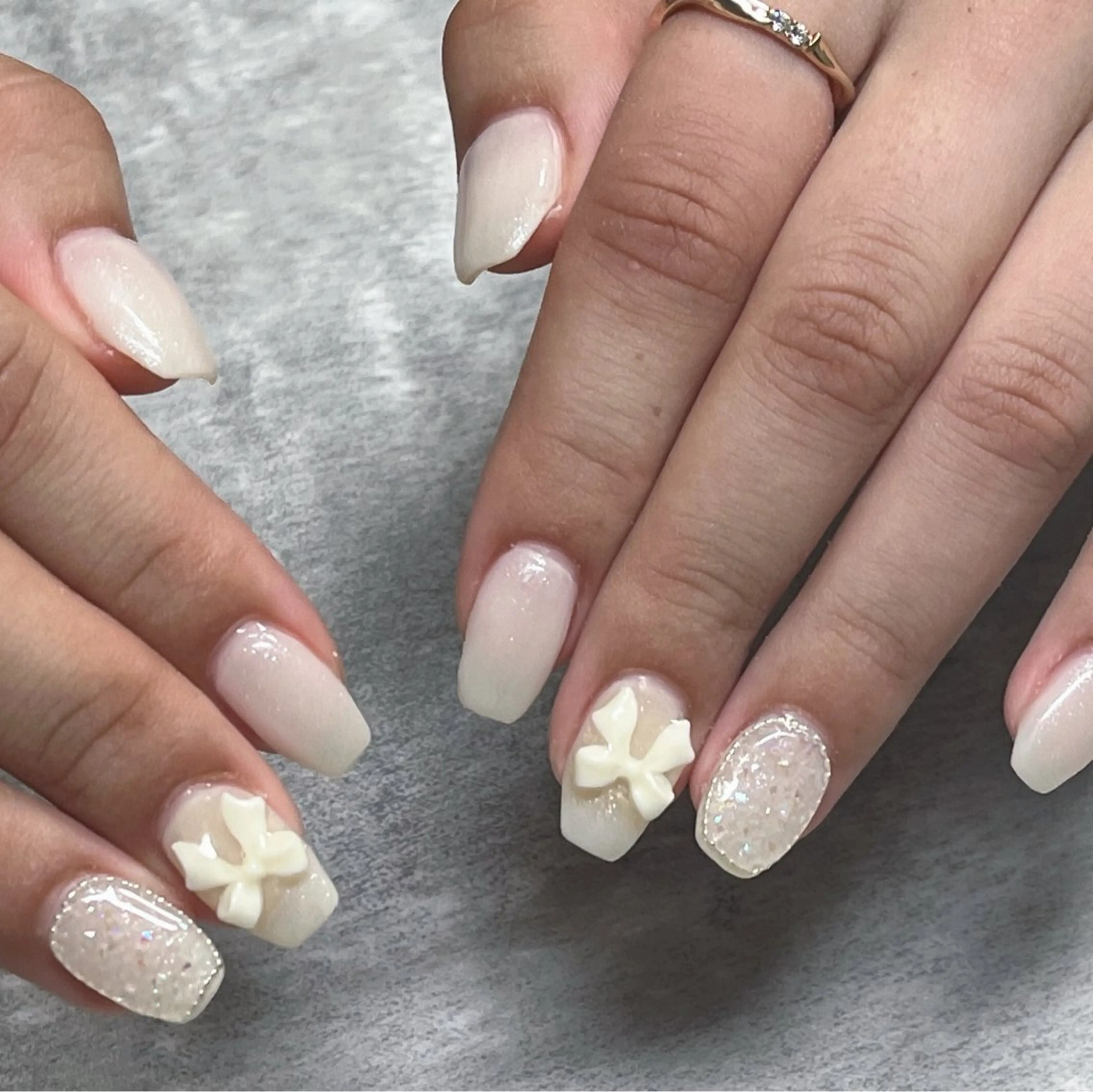 ネイル ハンドネイル Protea きぬがわ らむのネイルデザイン