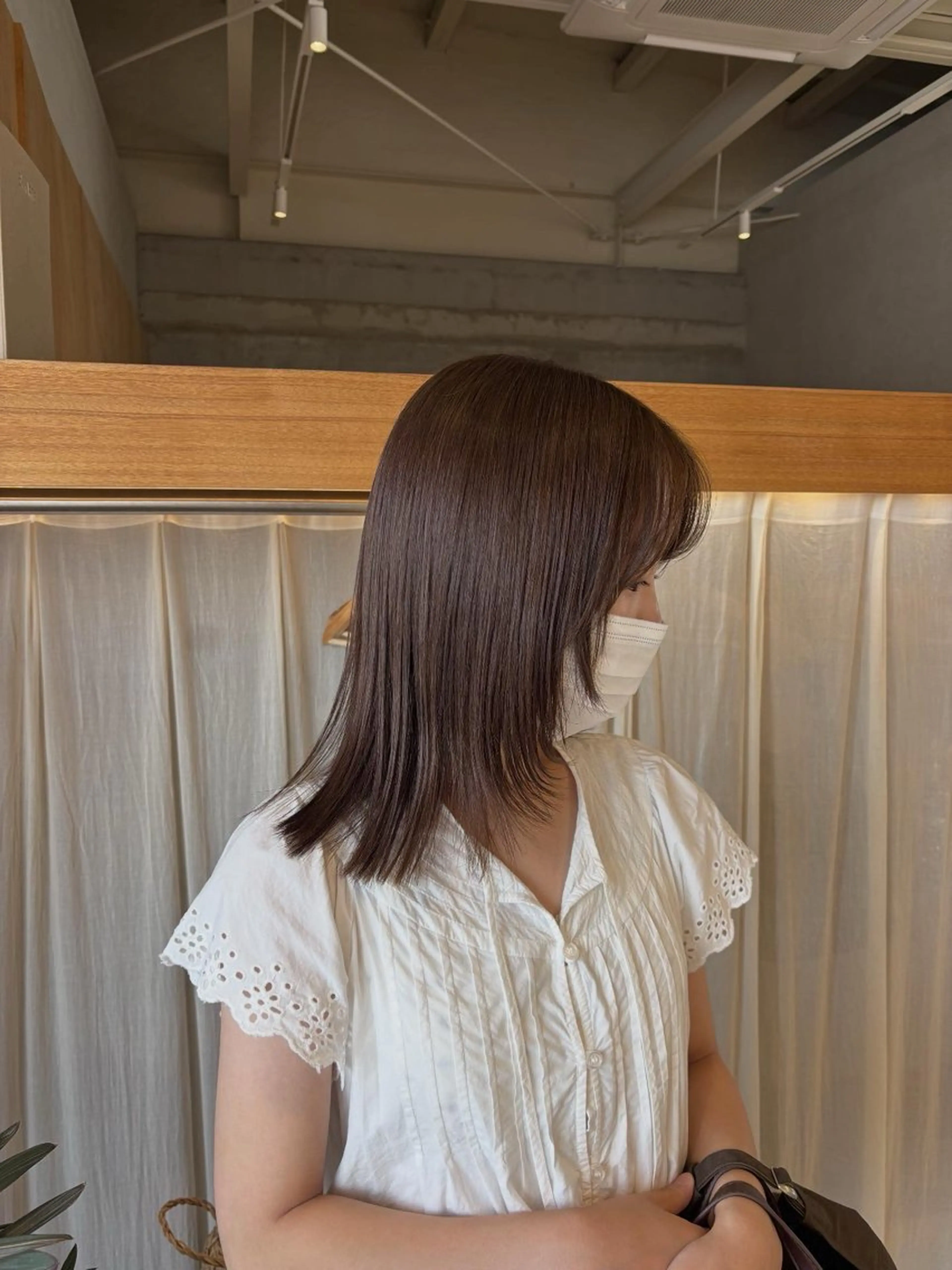 ミディアム 土屋 愛海のヘアスタイル