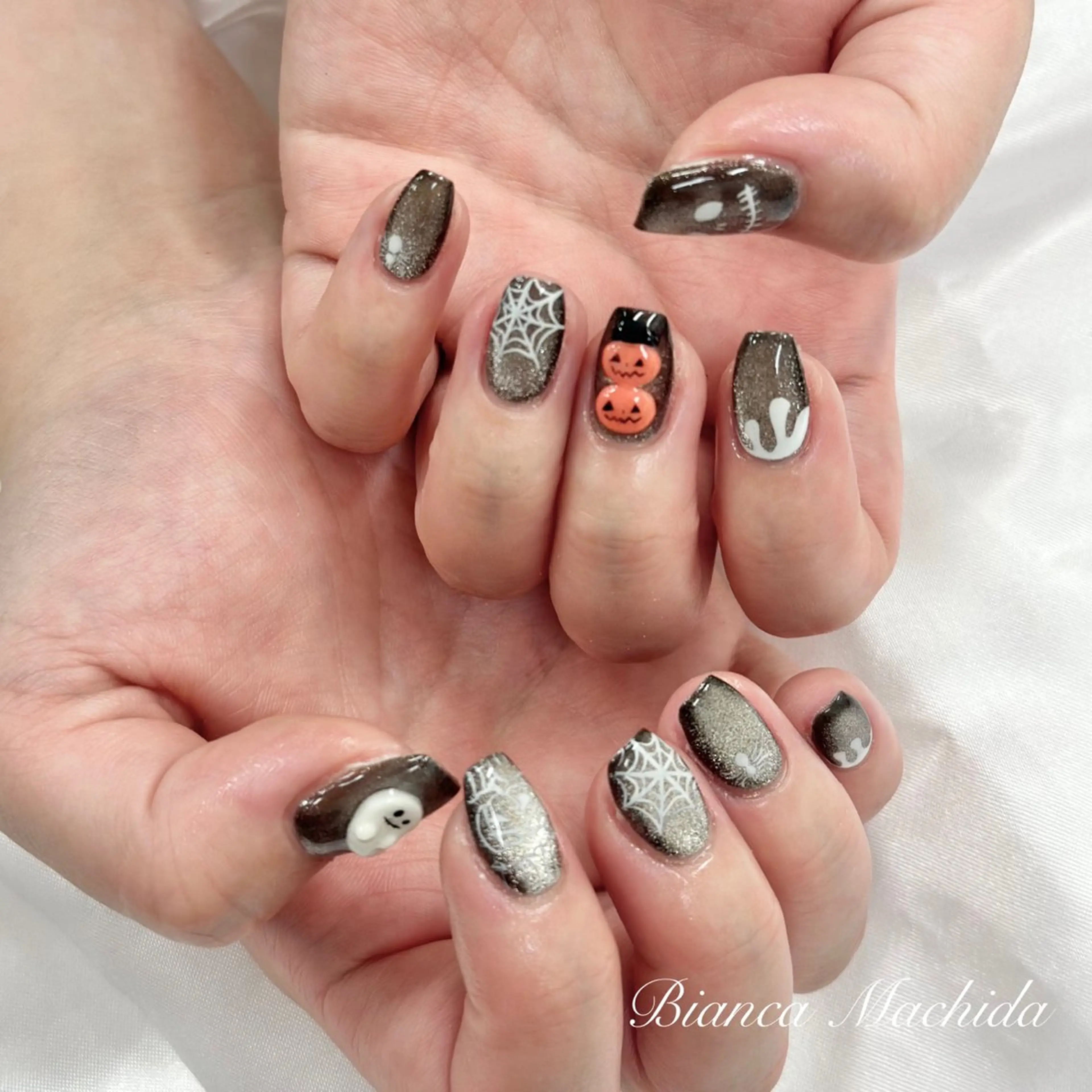 ネイル ハンドネイル Bianca👼🏻 OIKAWAのネイルデザイン