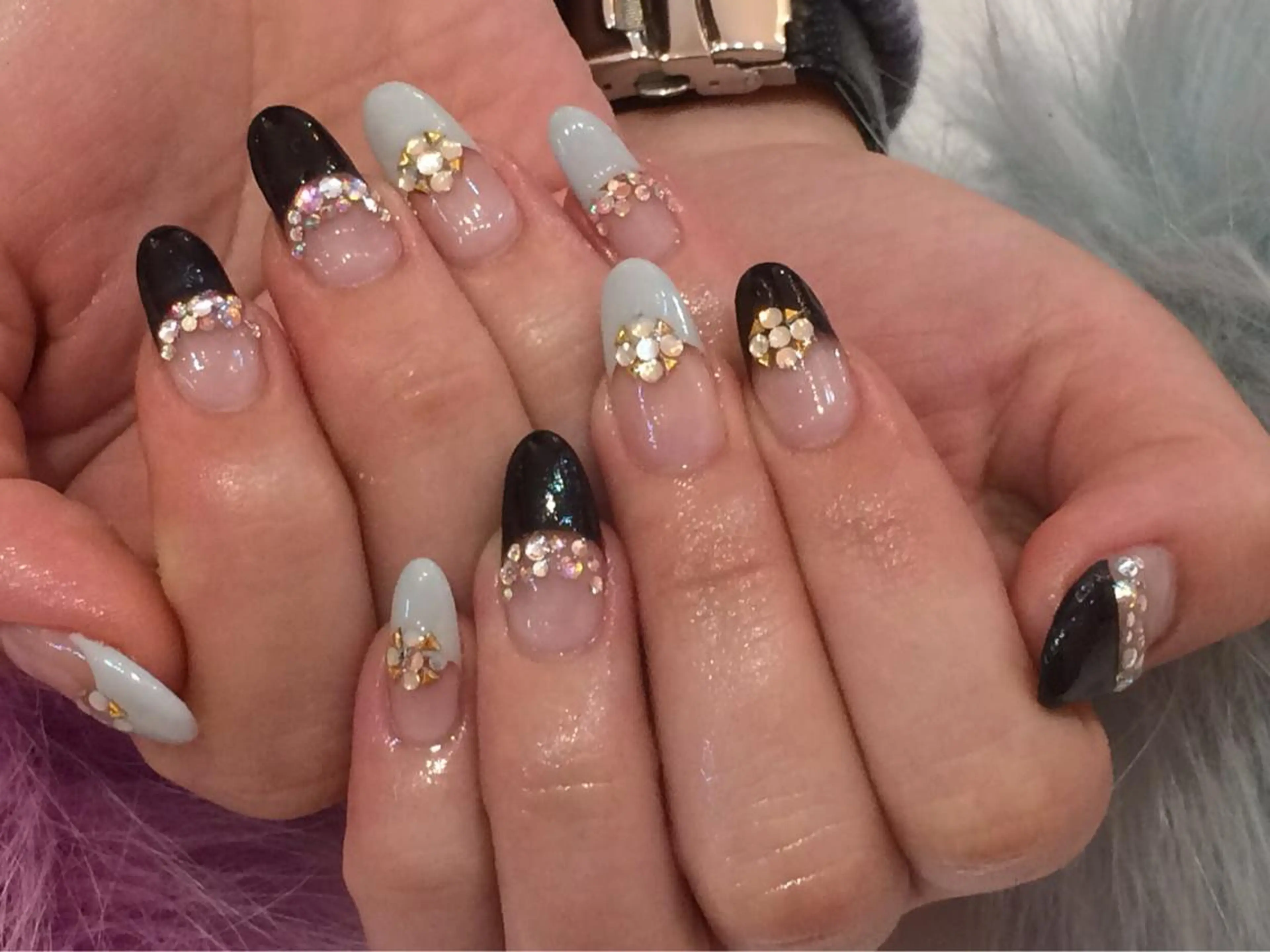 ミディアム カラー メンズ キッズ ネイル NAILSGOGO shibuyaのネイルデザイン