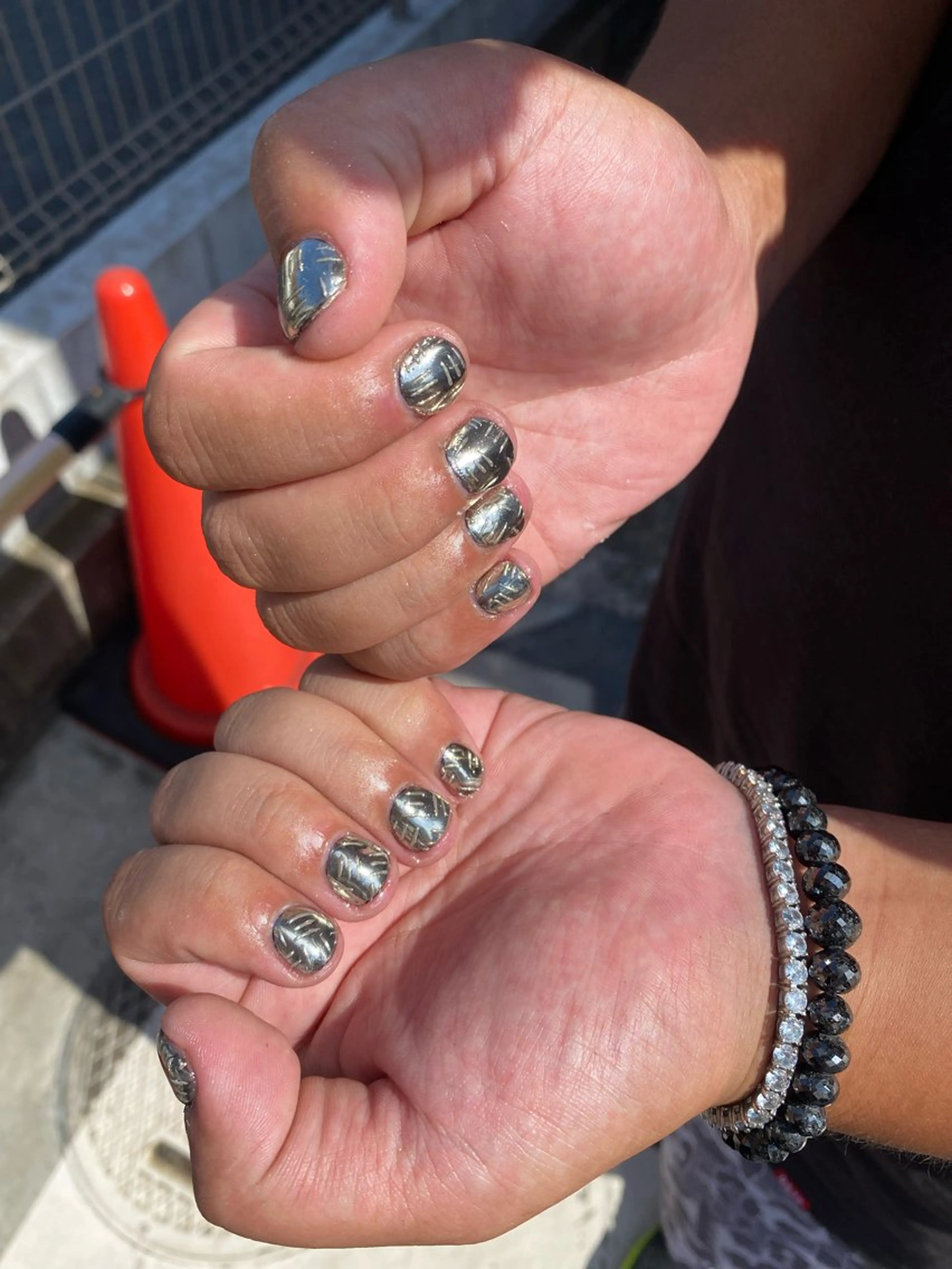 メンズ ネイル ✨akari✨ 韓国、メンズネイルのネイルデザイン