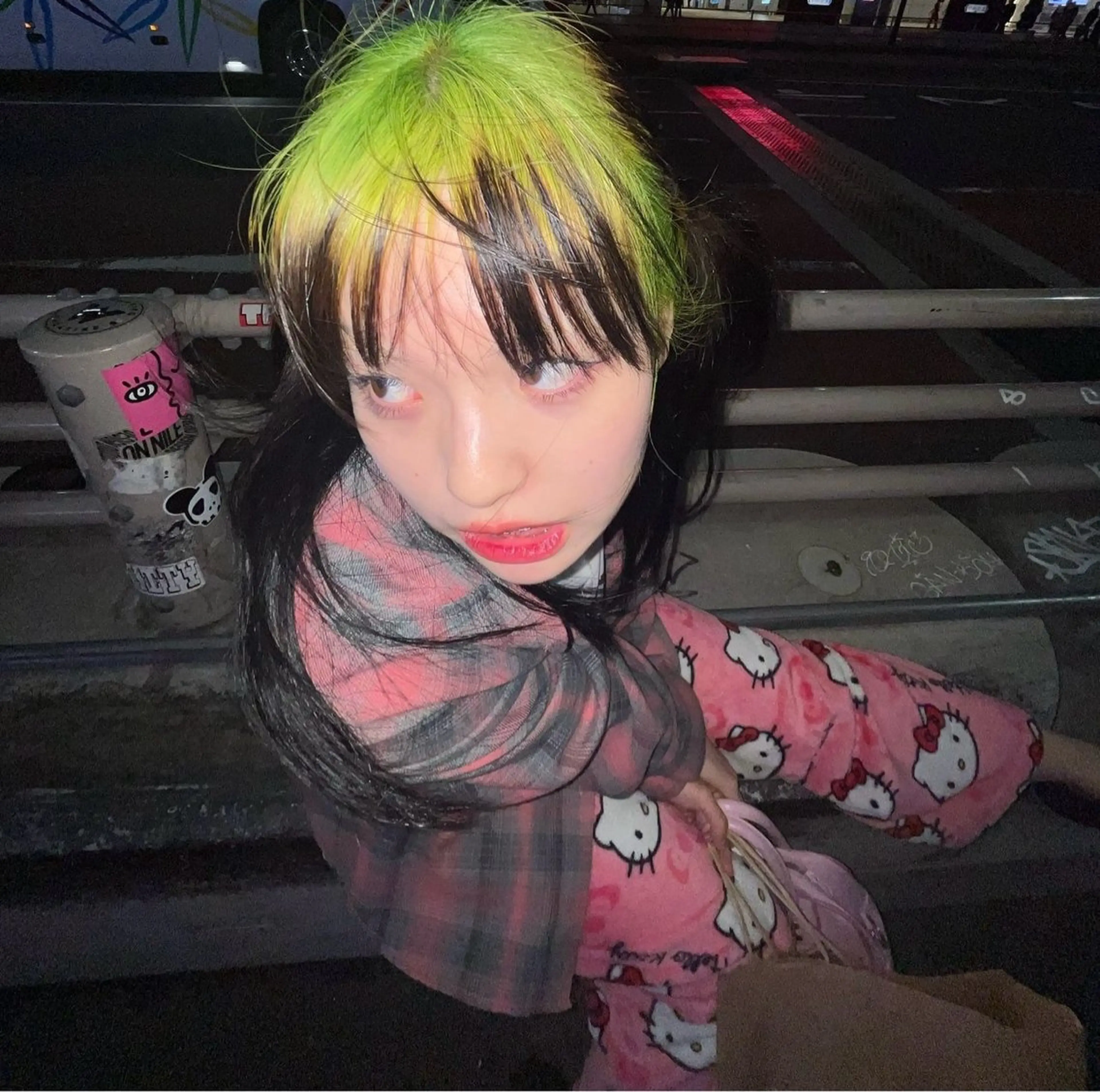 ロング カラー カット ヘアカラー haco＋所属・圧倒的デザイン力 店長🎨RENAのヘアスタイル