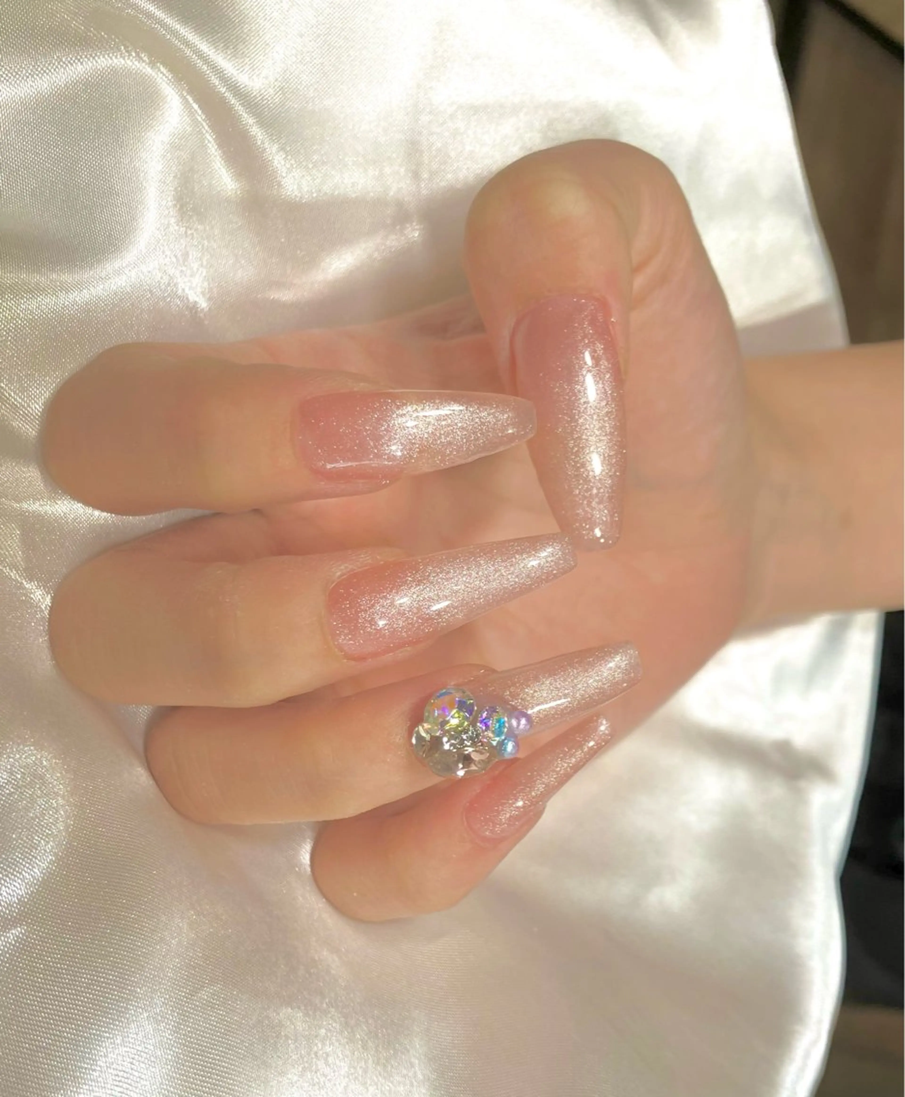 ネイル 長さ出し ハンドネイル nailsister まゆのネイルデザイン