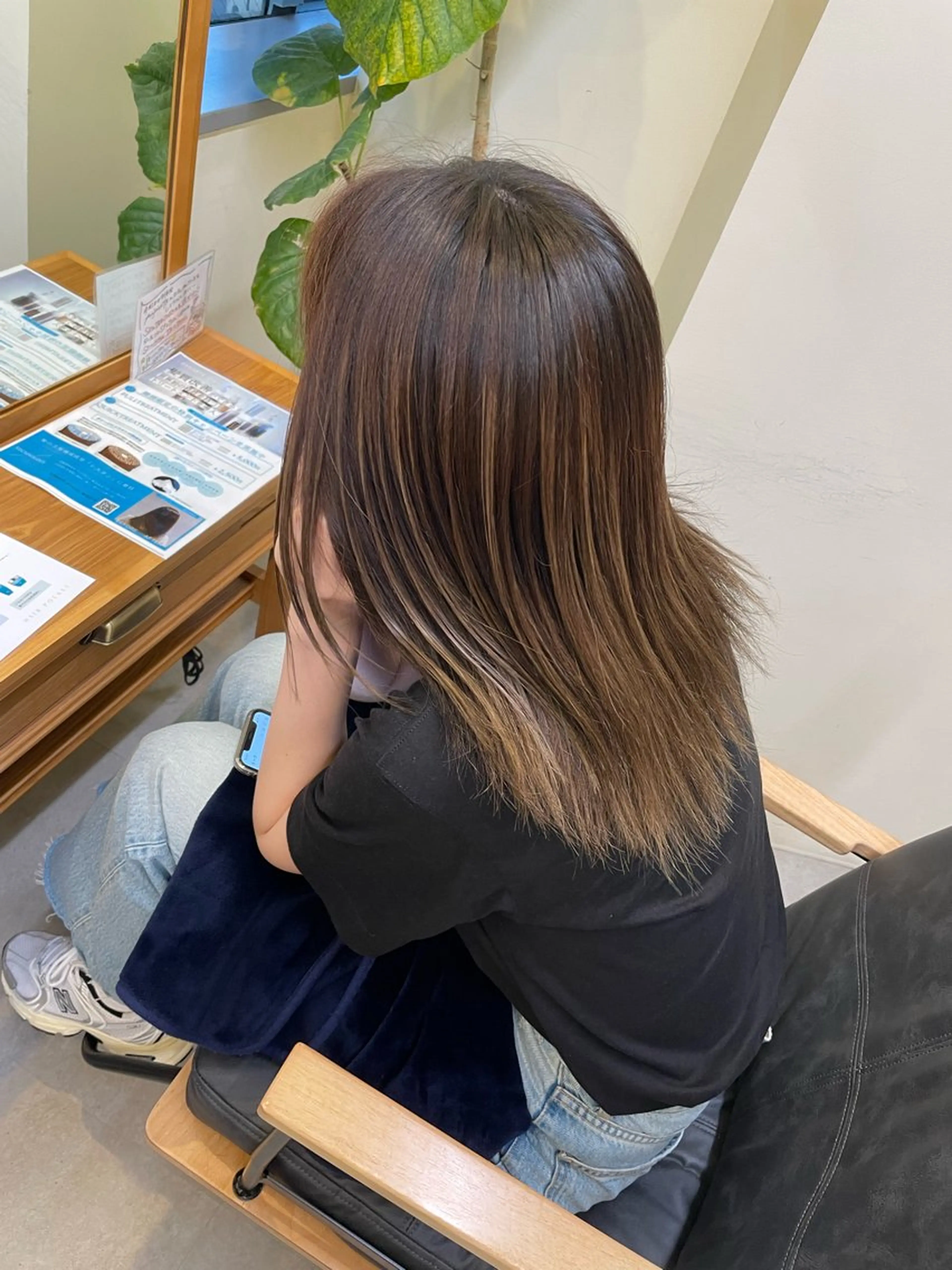 ミディアム トリートメント Hair pocket ritta所属・坂田 汐里のヘアスタイル