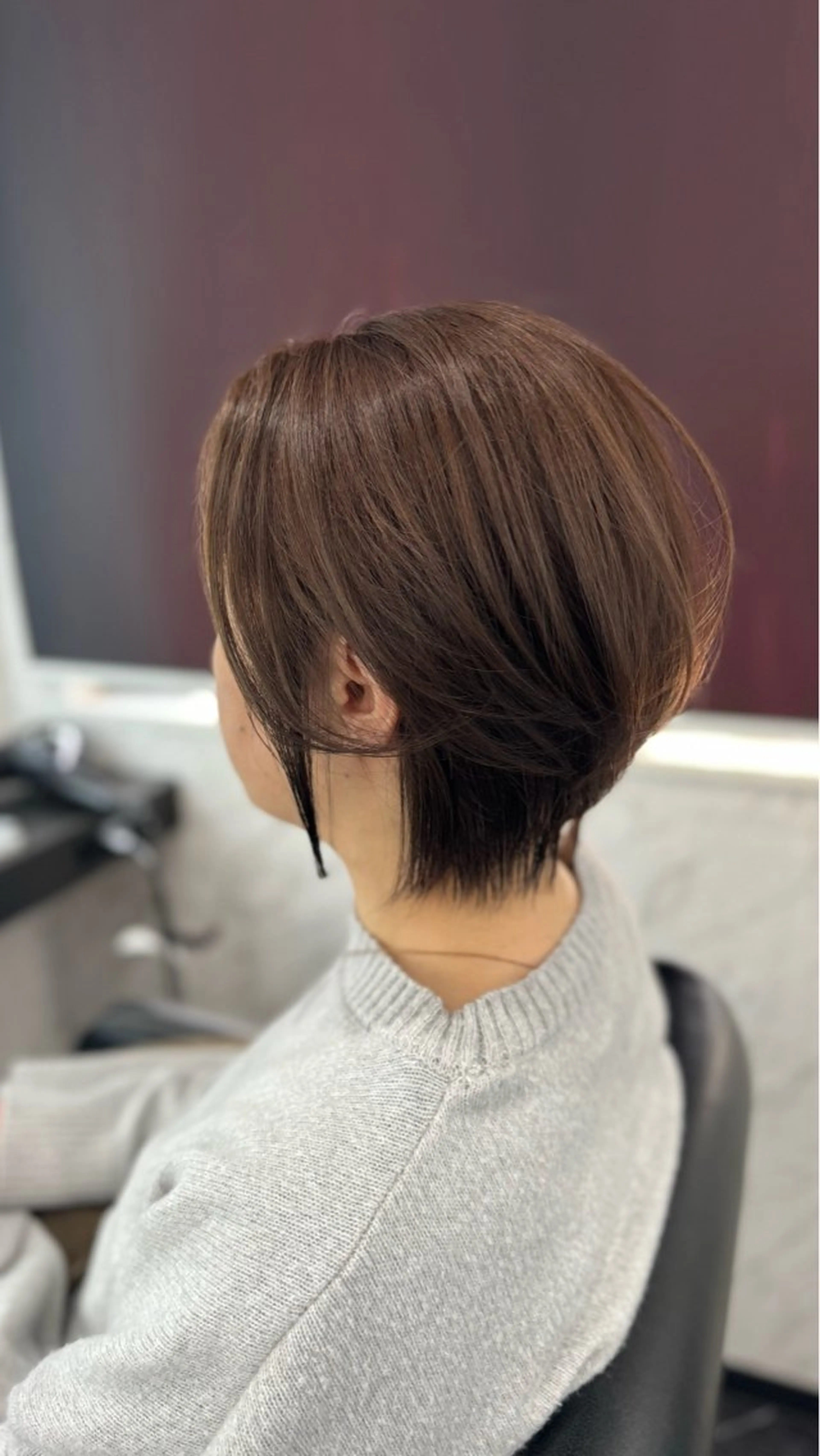ショート ヘアカラー stylist Momoのヘアスタイル