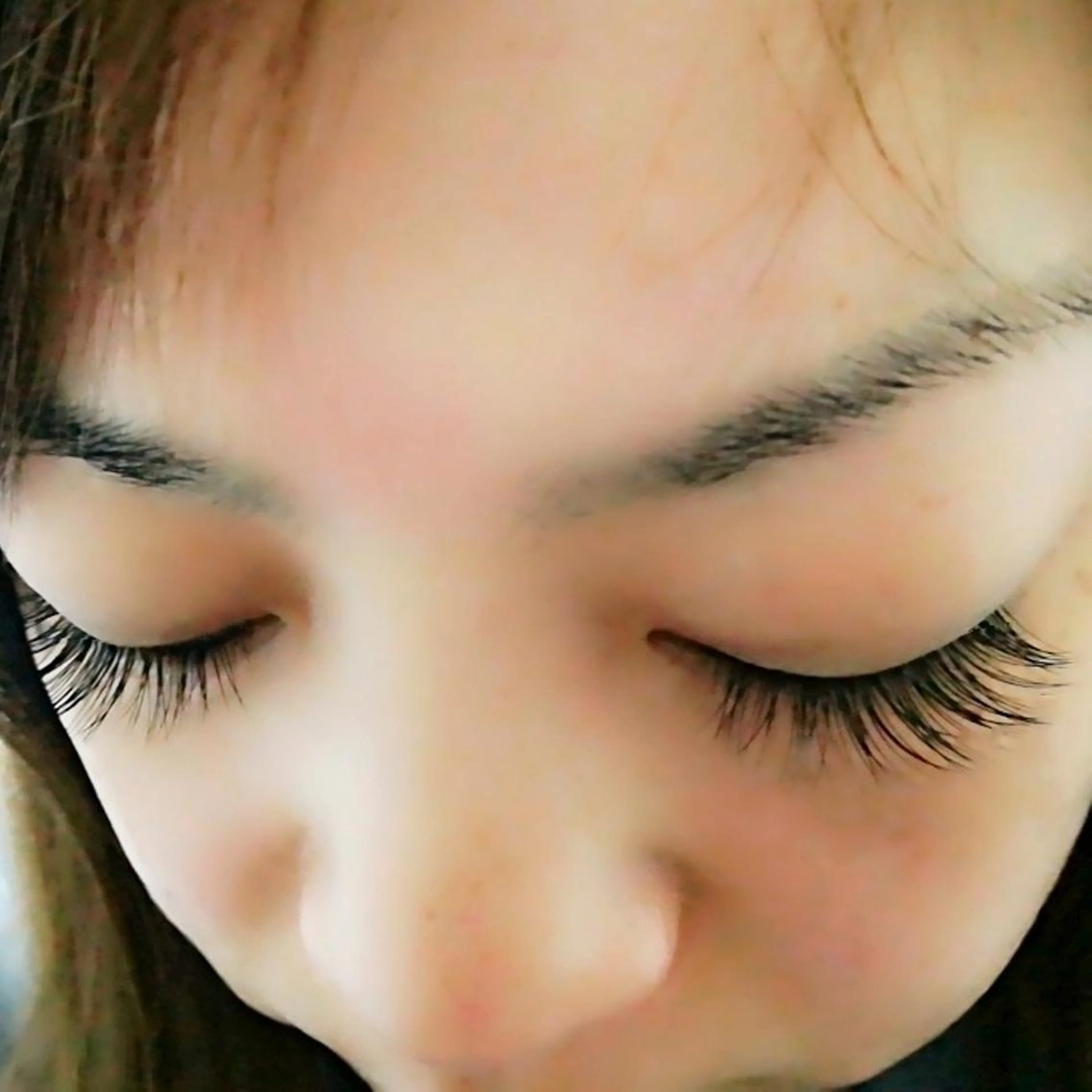 マツエク・マツパ 付け放題 キュート フラットラッシュ セーブル 下まつげエクステ 吉岡 ゆうなのマツエク・マツパデザイン