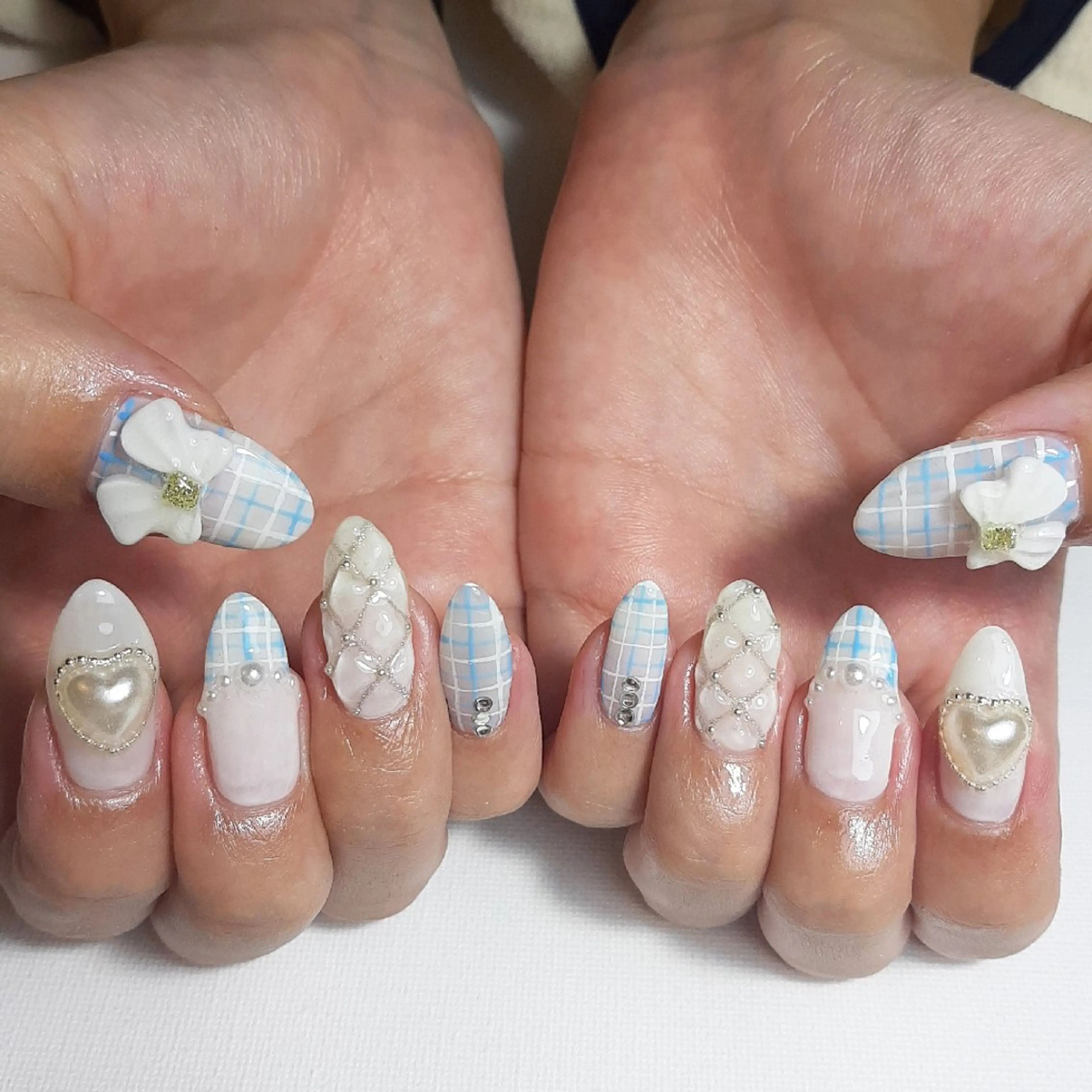 ネイル ジェルネイル 持ち込み ショートネイル owlnail /持込みデザイン専門のネイルデザイン