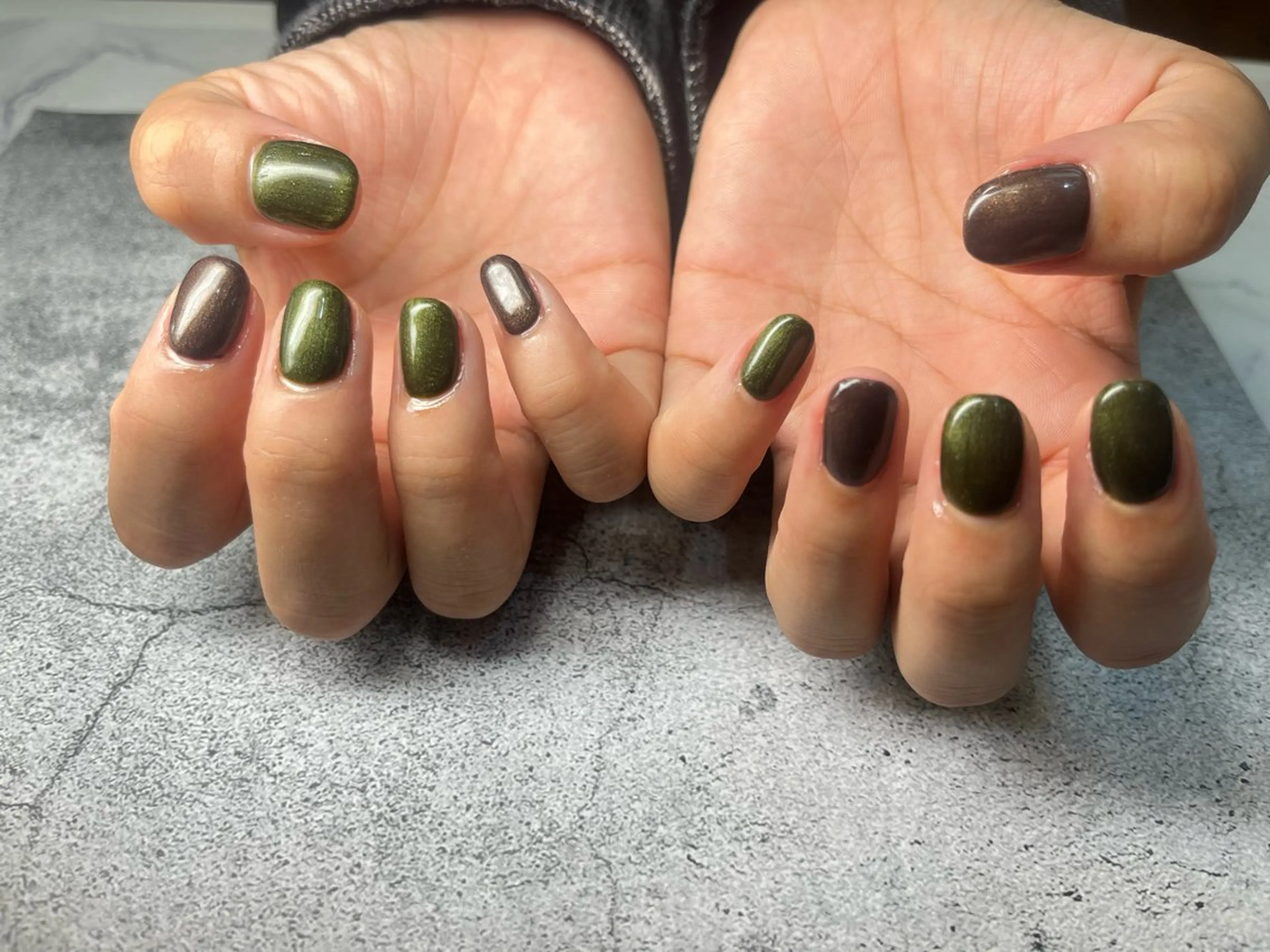 ネイル ハンドネイル Queen nail 北堀江 ASUKAのネイルデザイン