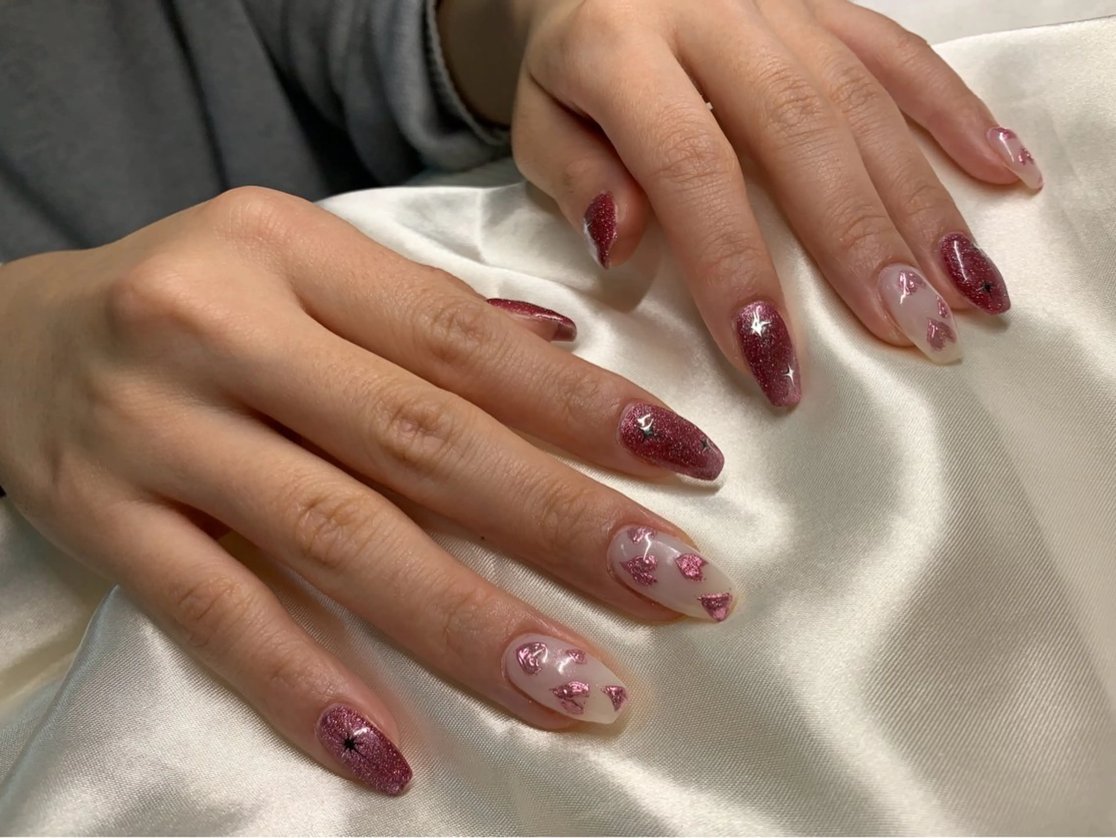 ネイル 持ち込み ハンドネイル ANA.CHUO NAILSのネイルデザイン