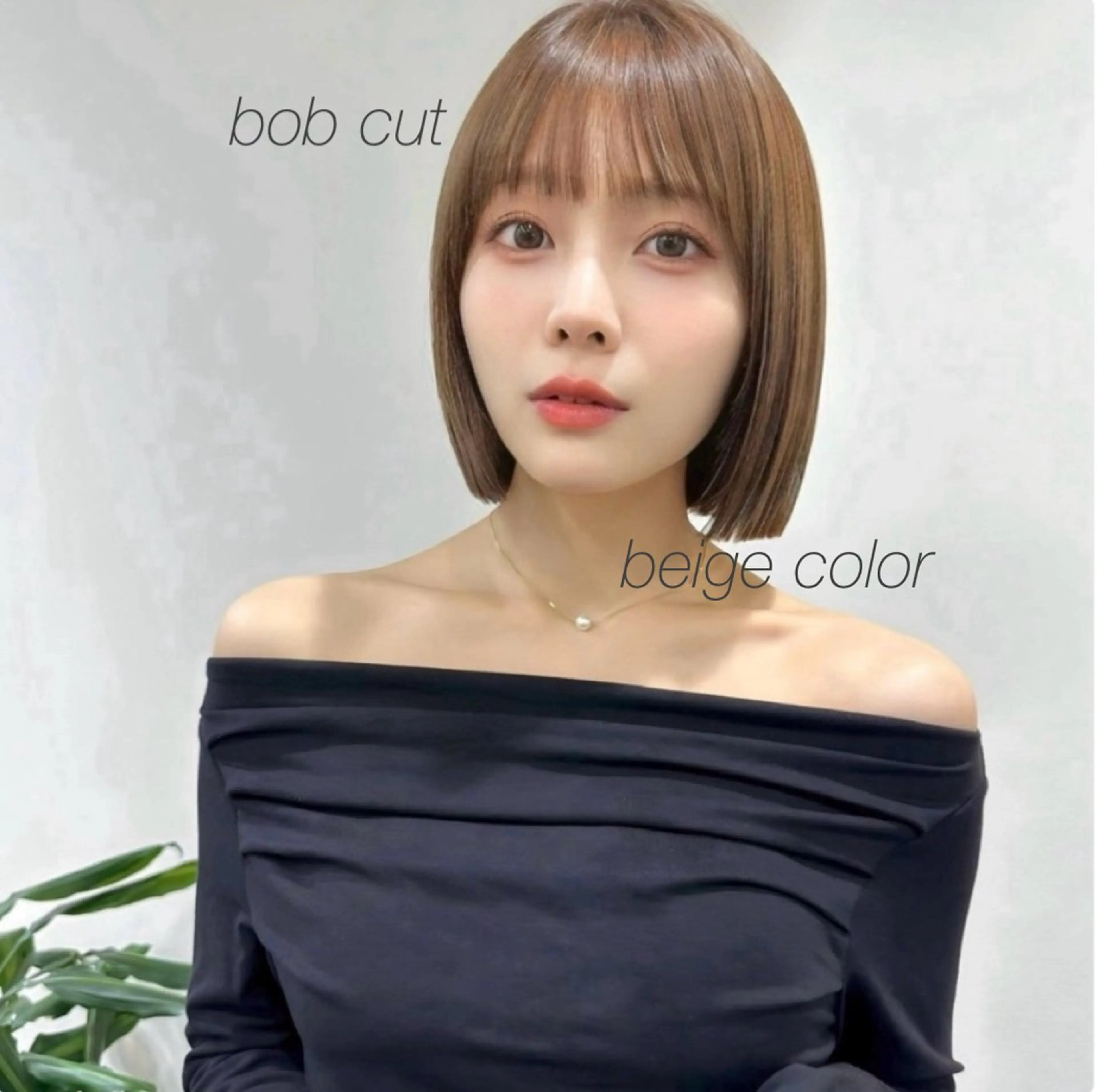 カラー ボブ COALL nex the salon所属・Riria✨ 透明感カラーのヘアスタイル