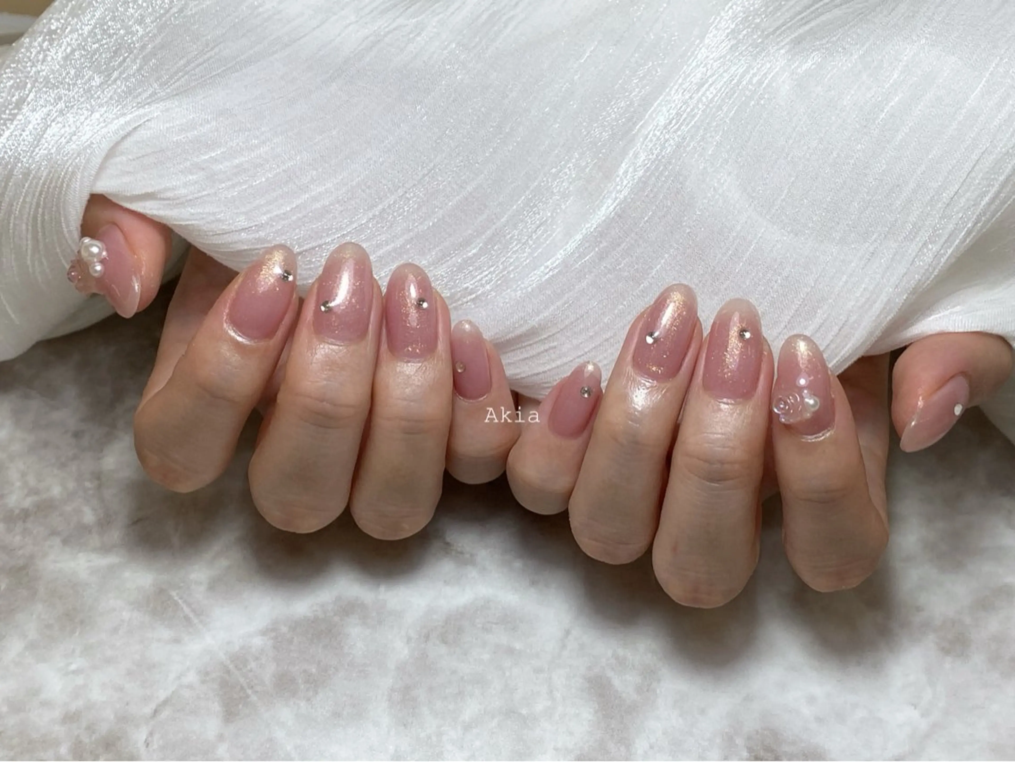 ネイル ハンドネイル ハンドケア 閨匠ビューティサロン 銀座店のネイルデザイン