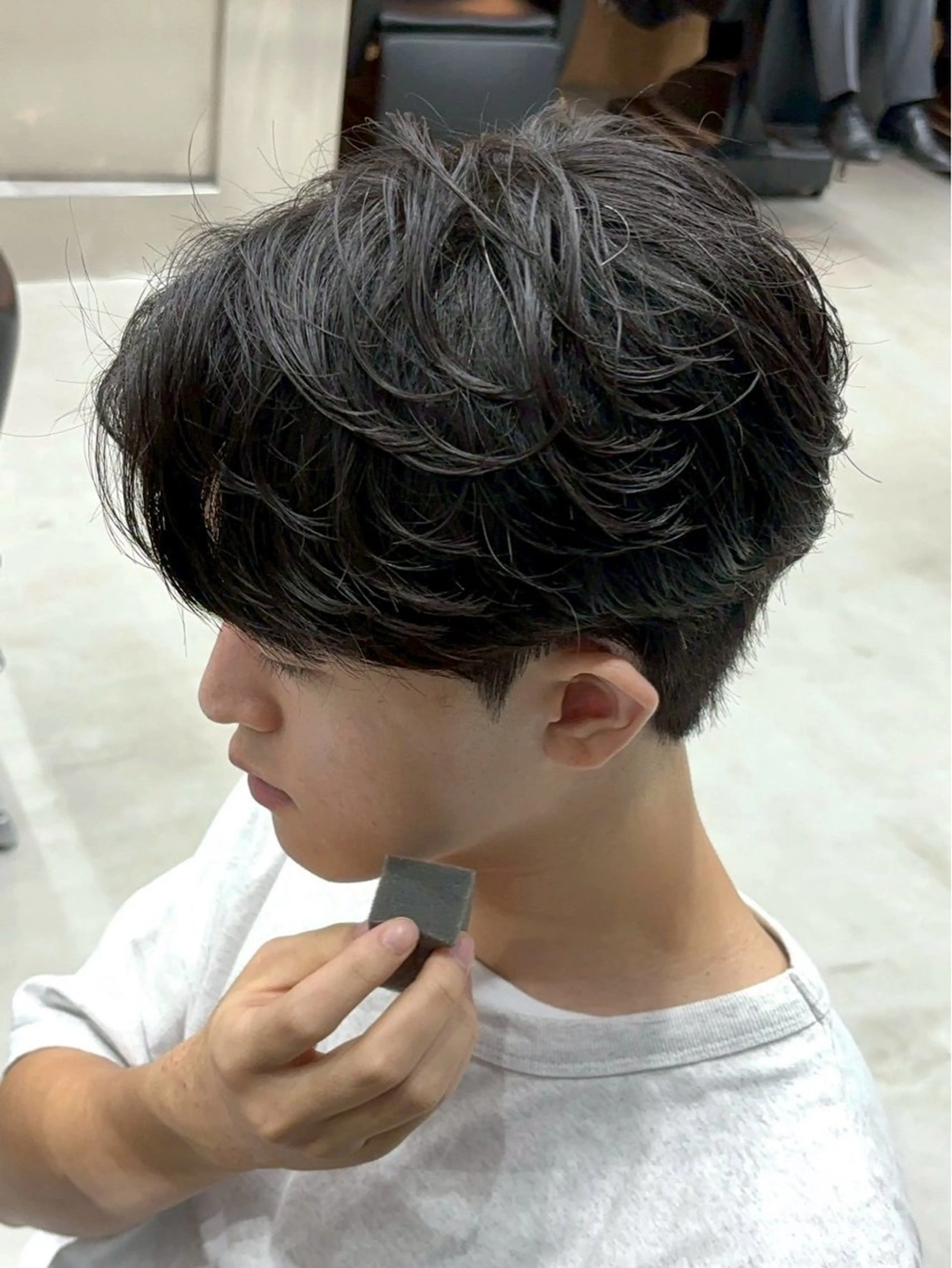 パーマ メンズ fifth天神メンズ パーマ特化／内山遥斗のヘアスタイル