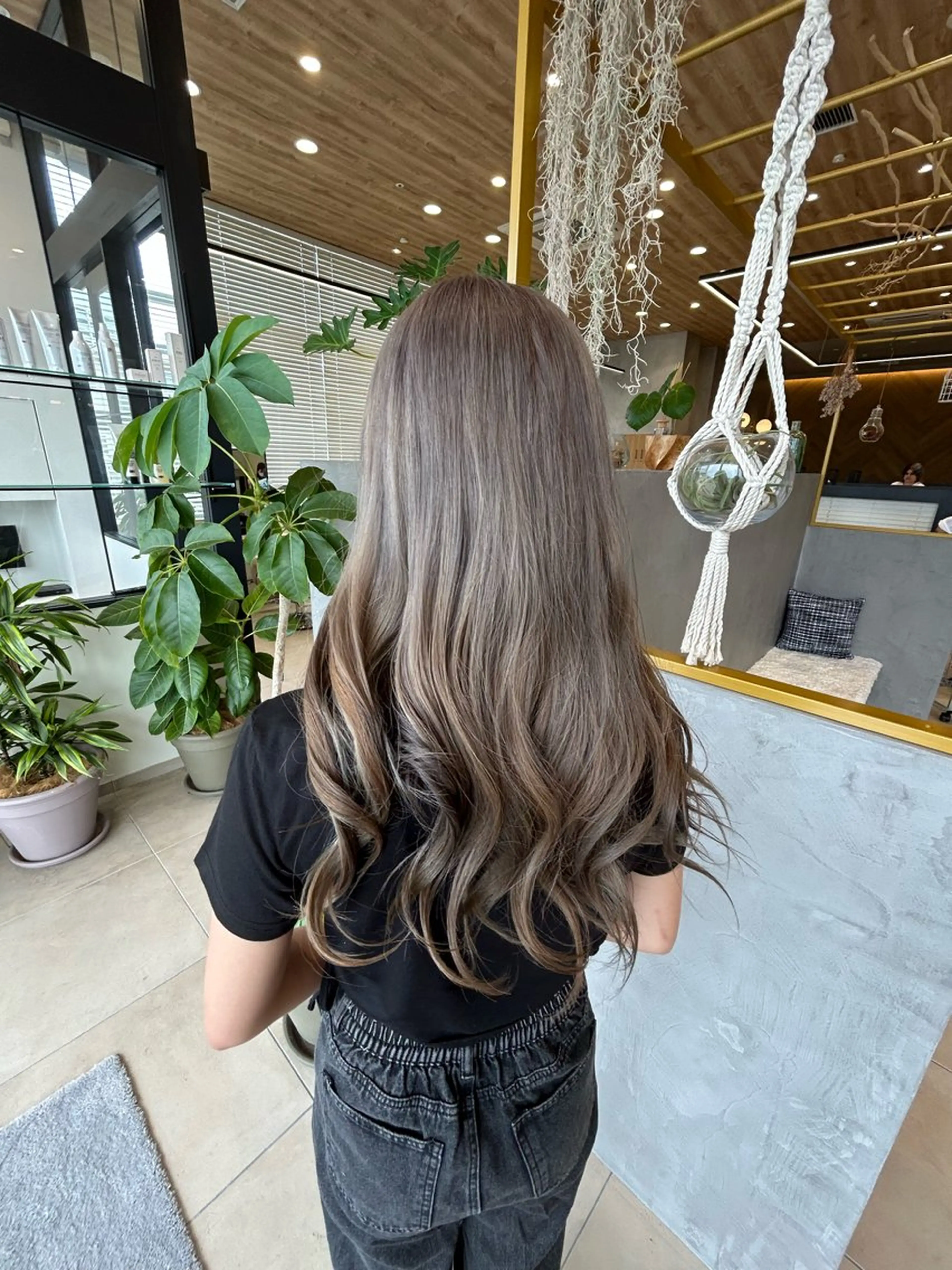 ロング カラー 🐰ྀིあやの ハイトーン🧁ྀིのヘアスタイル