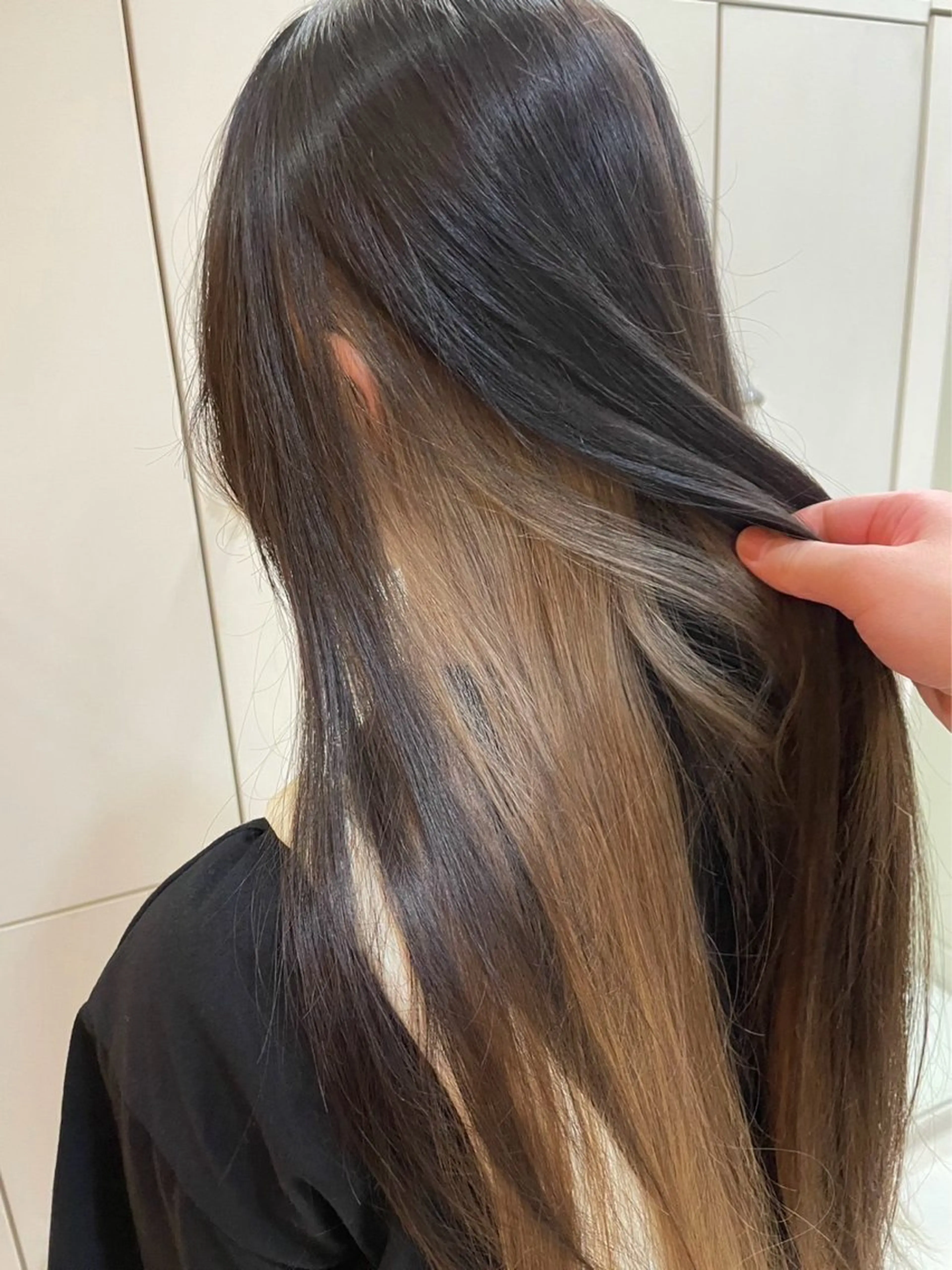 ロング カラー メンズカット/ 坂口のヘアスタイル