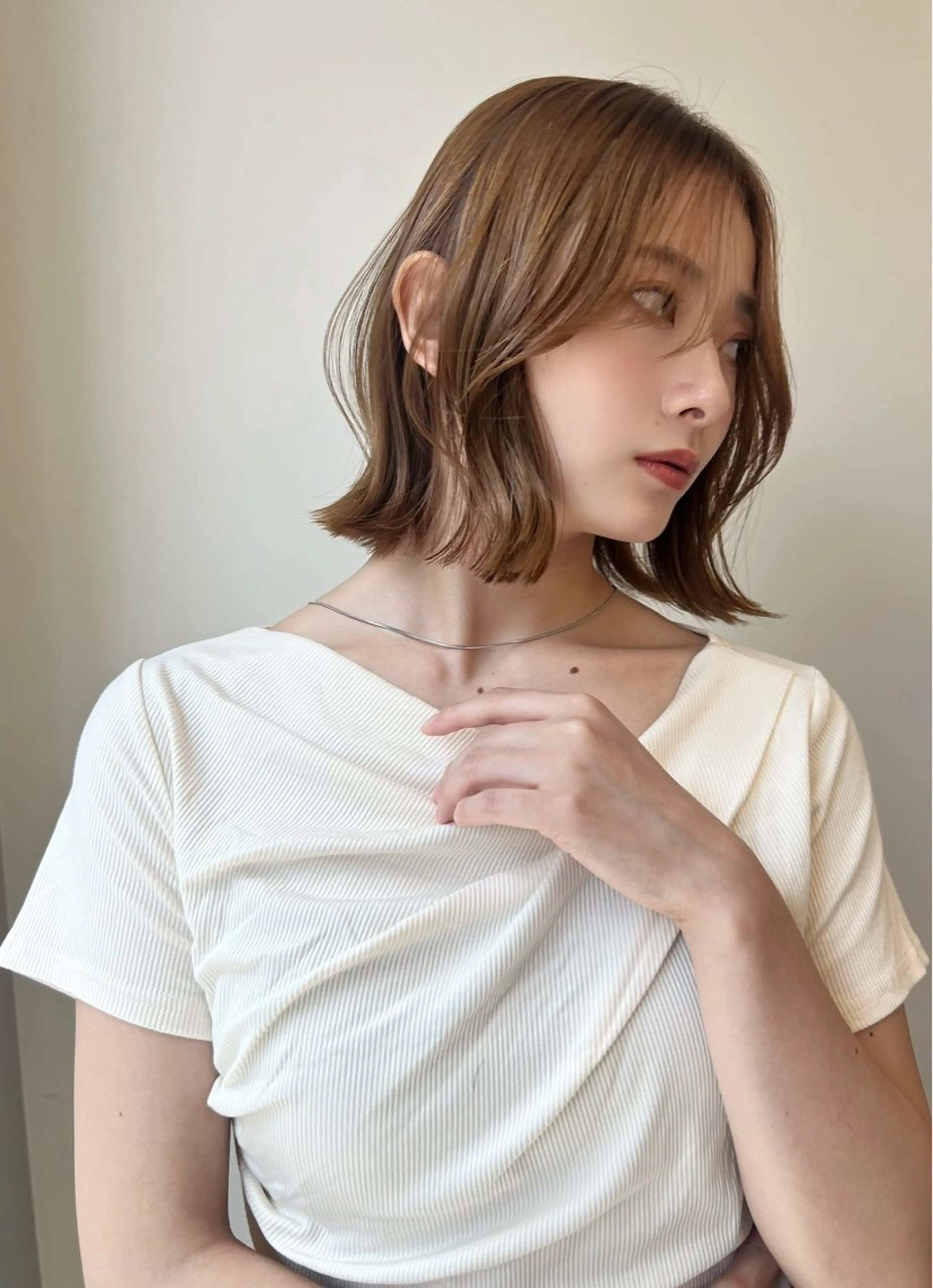 ショート カラー カット ヘアカラー トリートメント ✨ハイライトの達人 ボブ/ショート/雪下のヘアスタイル