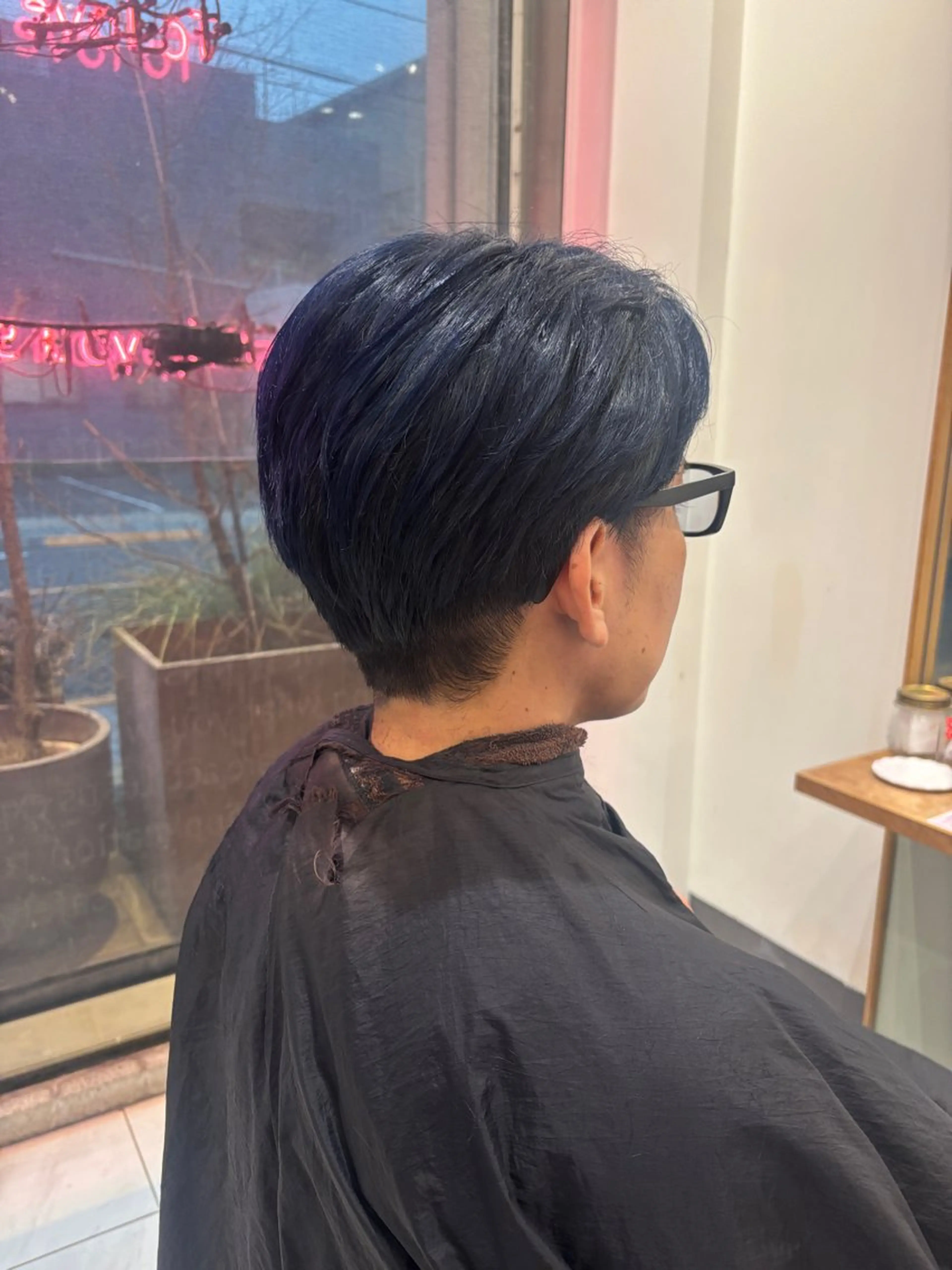 カラー メンズ ️🩵RINKA/ ハイトーンカラー🩵のヘアスタイル