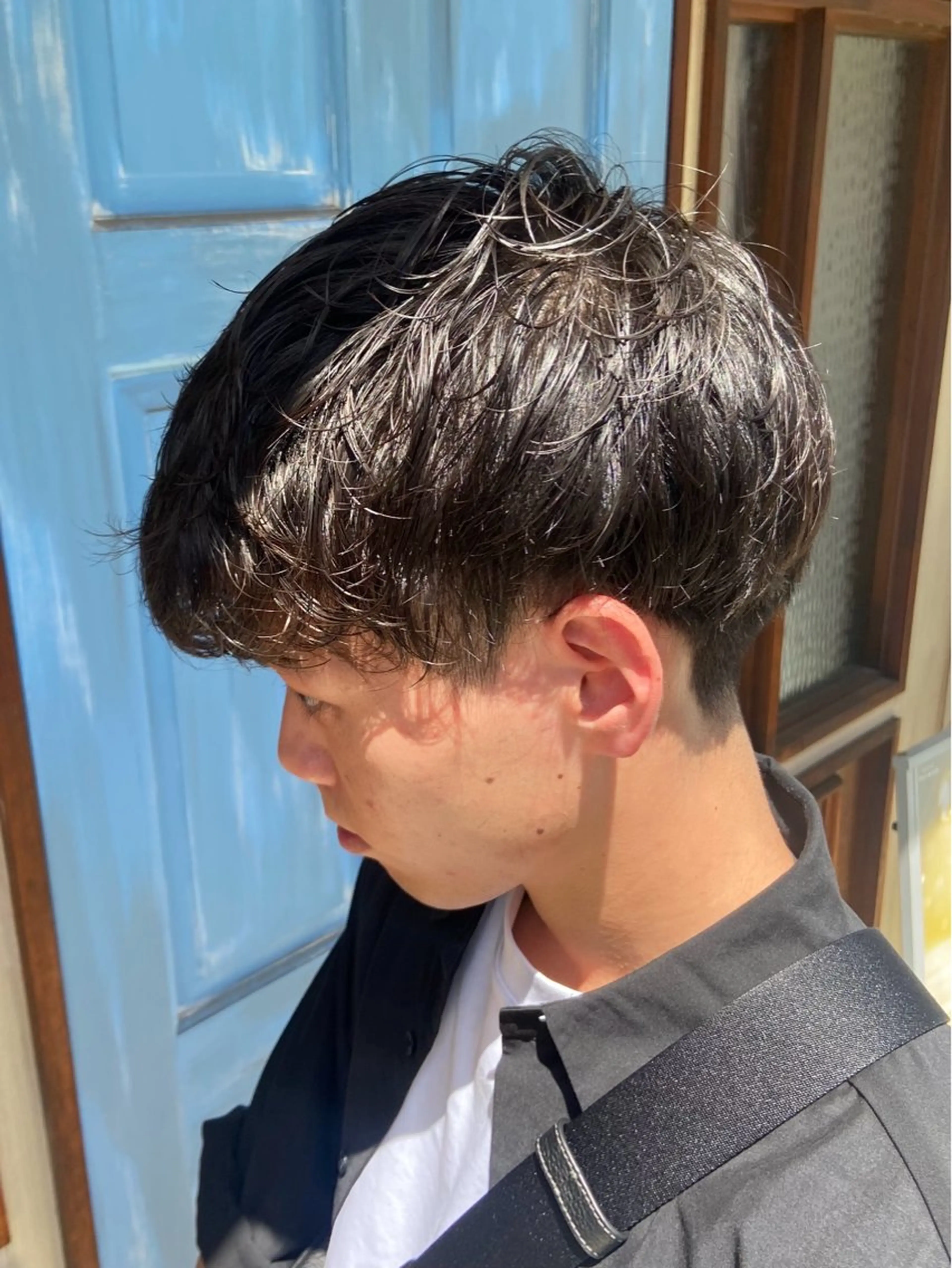 パーマ メンズ カット パーマ ENIEN MAKE’S 立川所属・ミカ💫/パーマ/ ニュアンスパーマのヘアスタイル