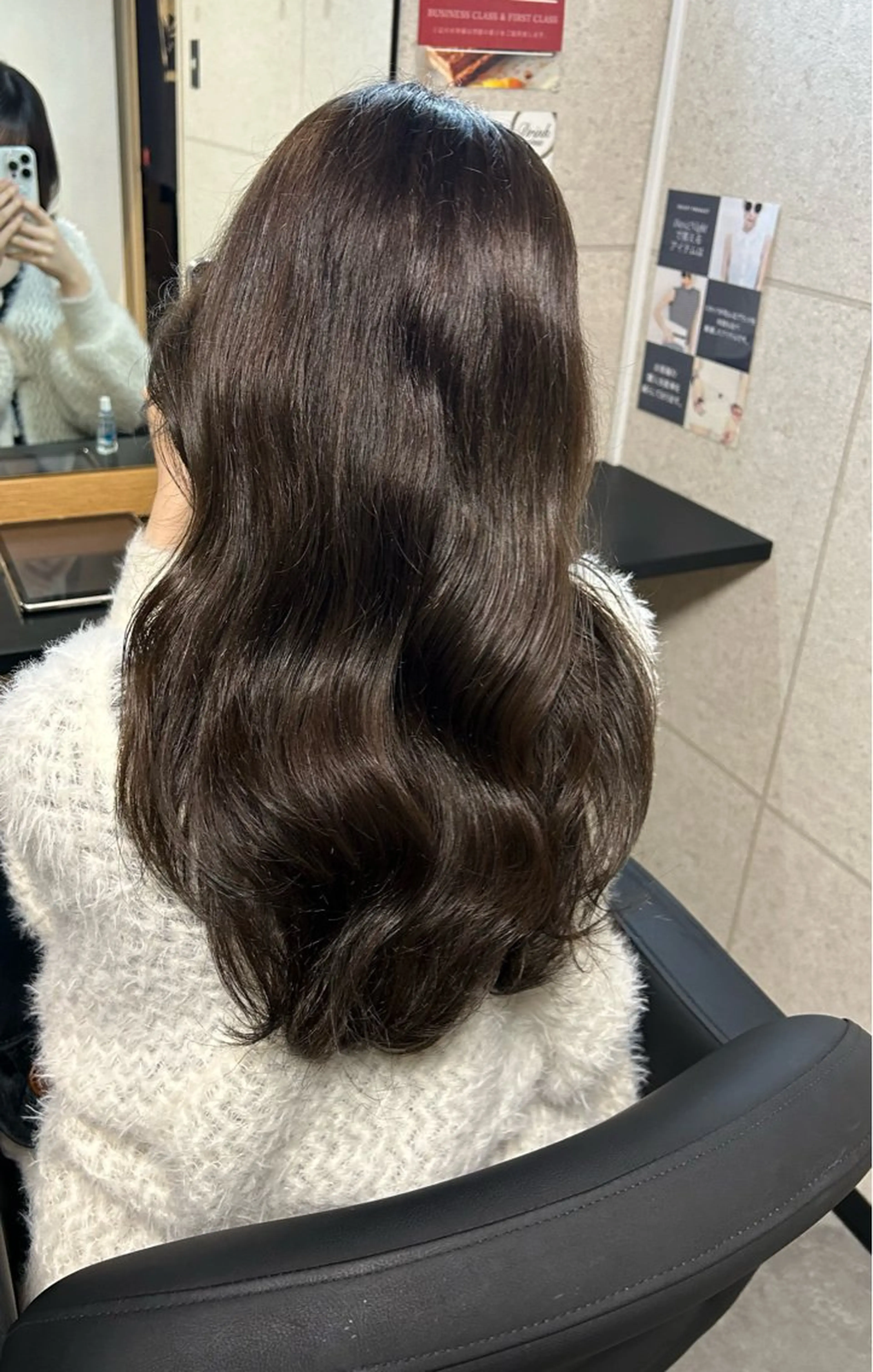 ロング カラー グレージュ カット ヘアカラー トリートメント Day&Night 粋所属・【天神／大名】 Honoka．のヘアスタイル