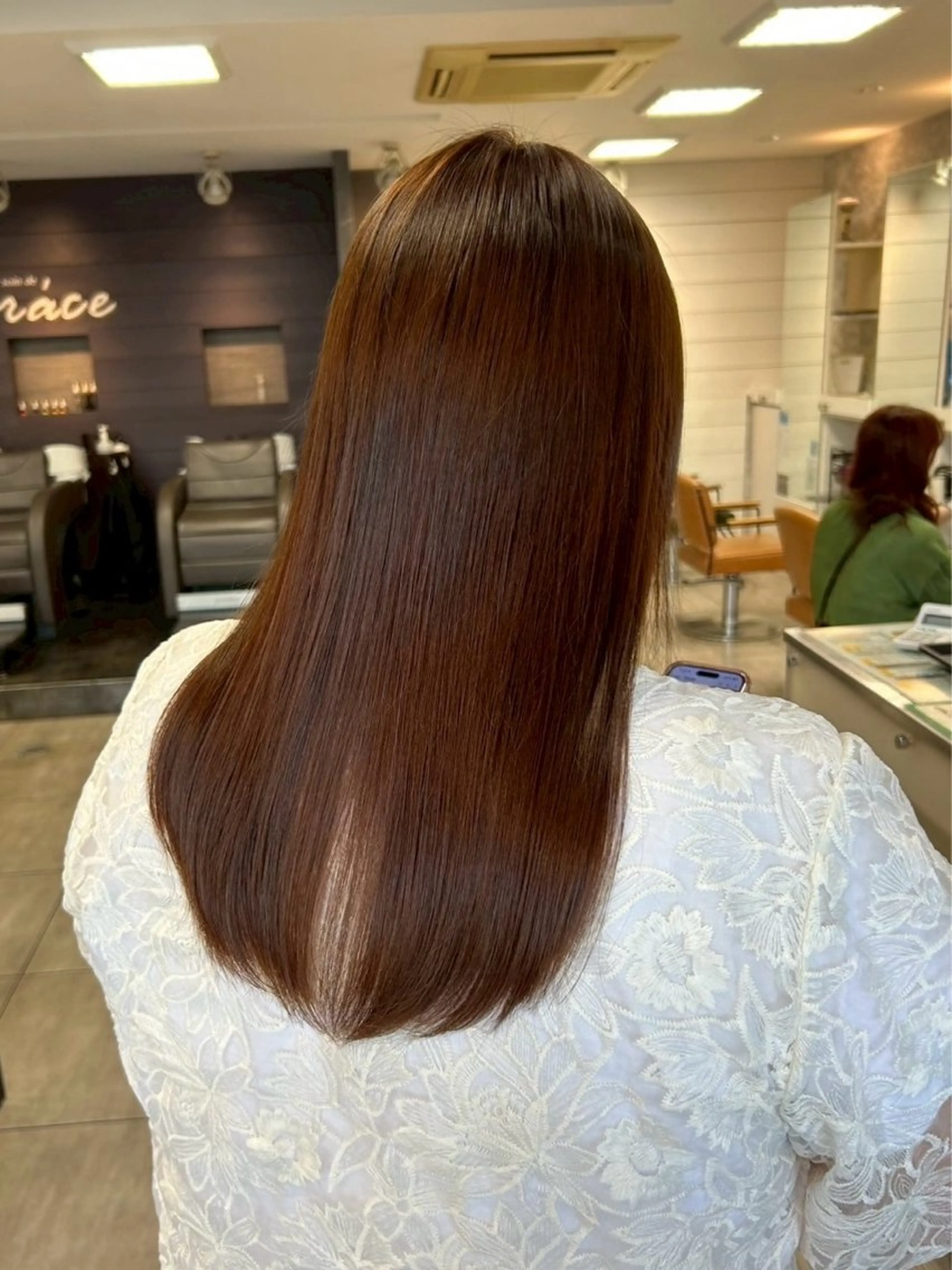 カラー ハイトーンカラー✨ 慶田玲和のヘアスタイル