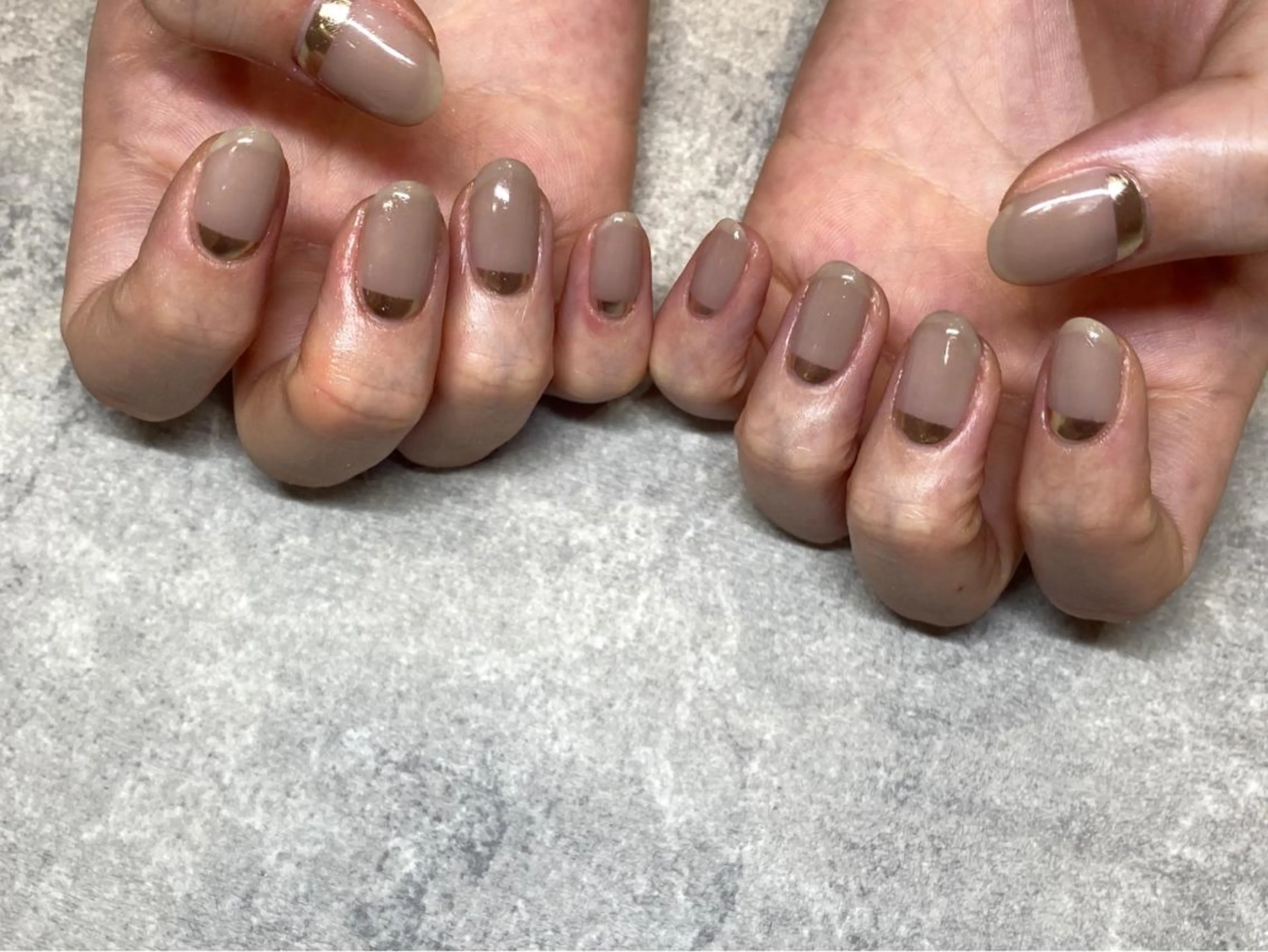 ネイル ハンドネイル NINEnami ニュアンスネイルのネイルデザイン