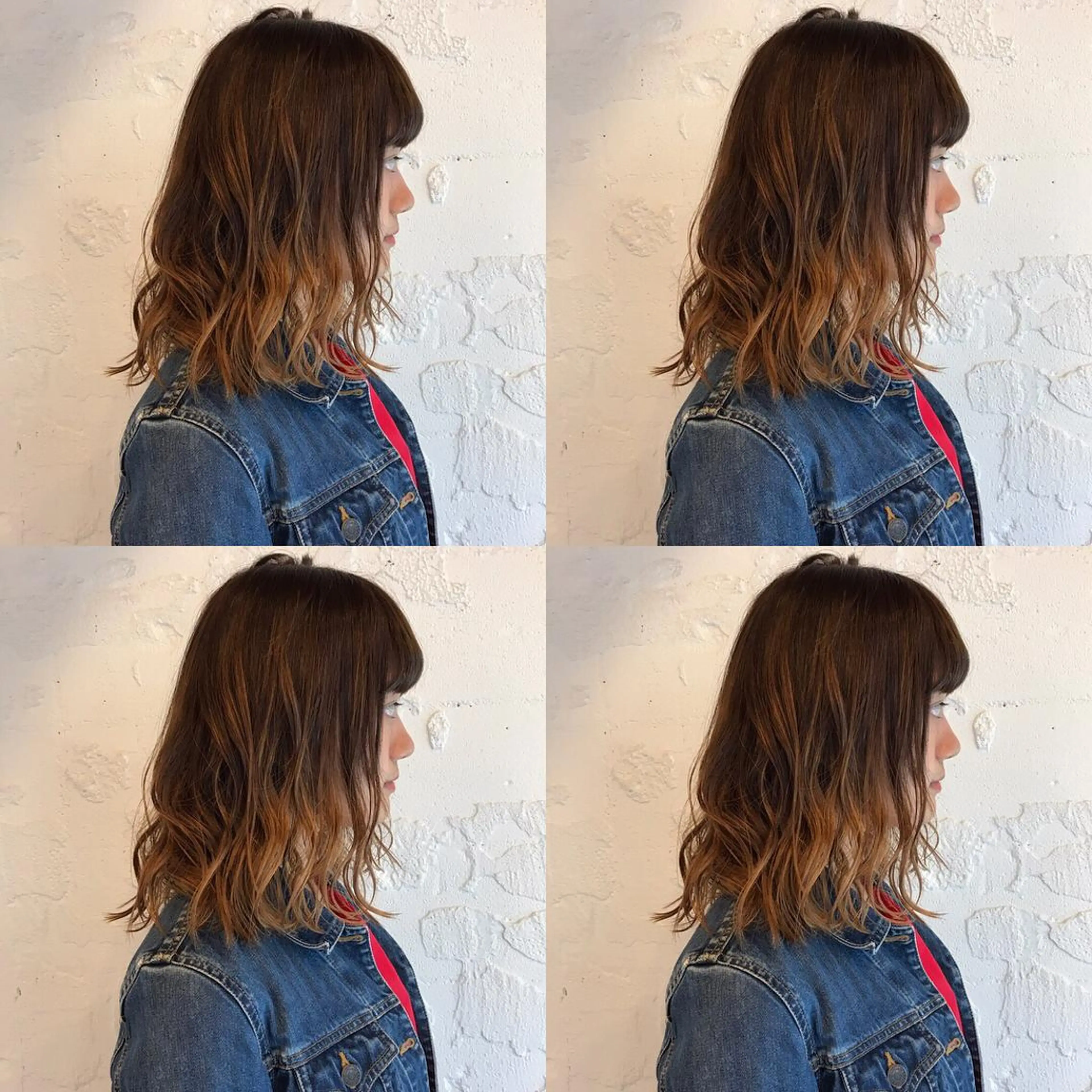 ミディアム カラー 嶋佐 昌大 シマサマオのヘアスタイル