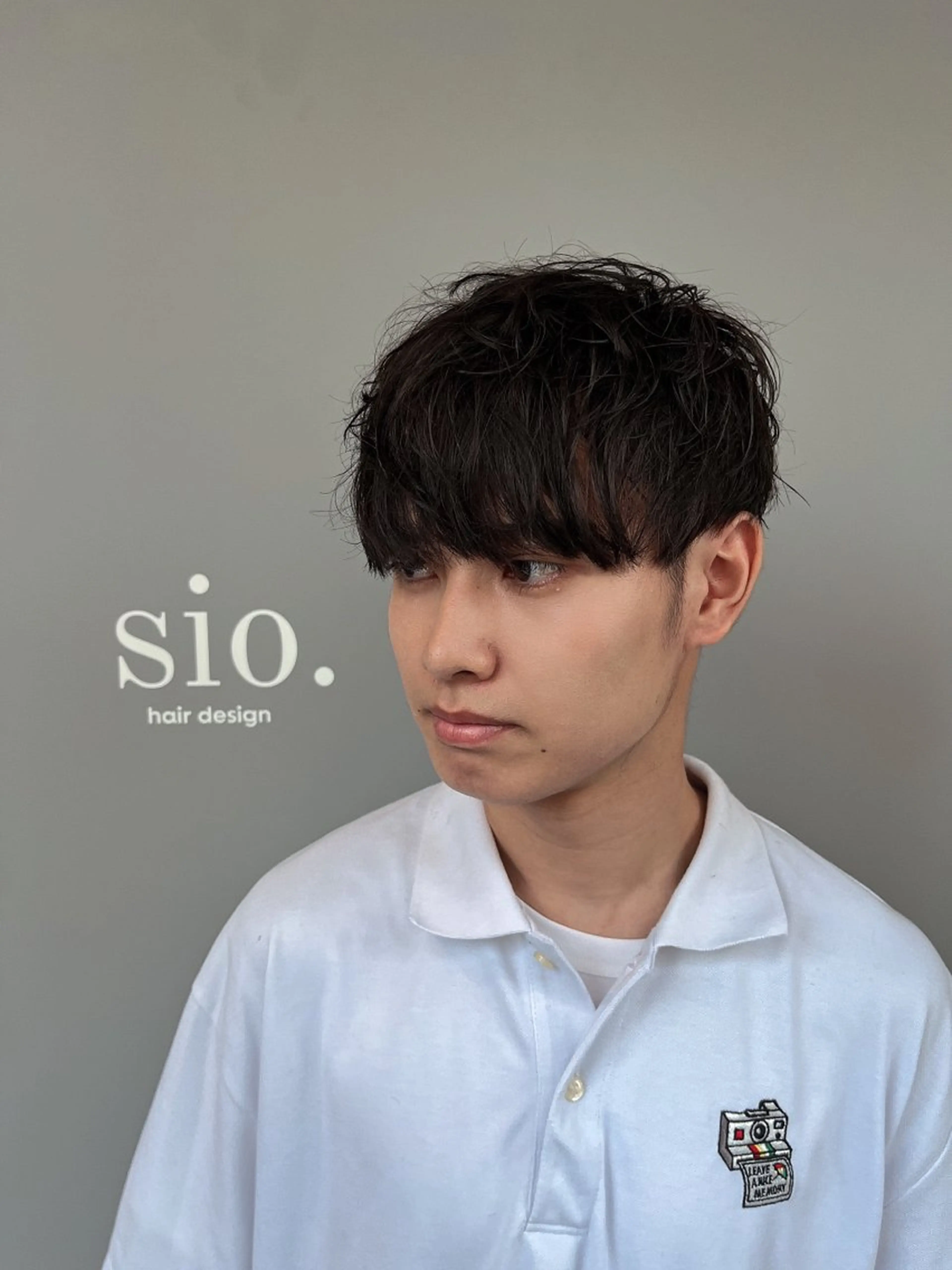 メンズ カット 西新/siohair 似合わせ/石尾刻矢のヘアスタイル