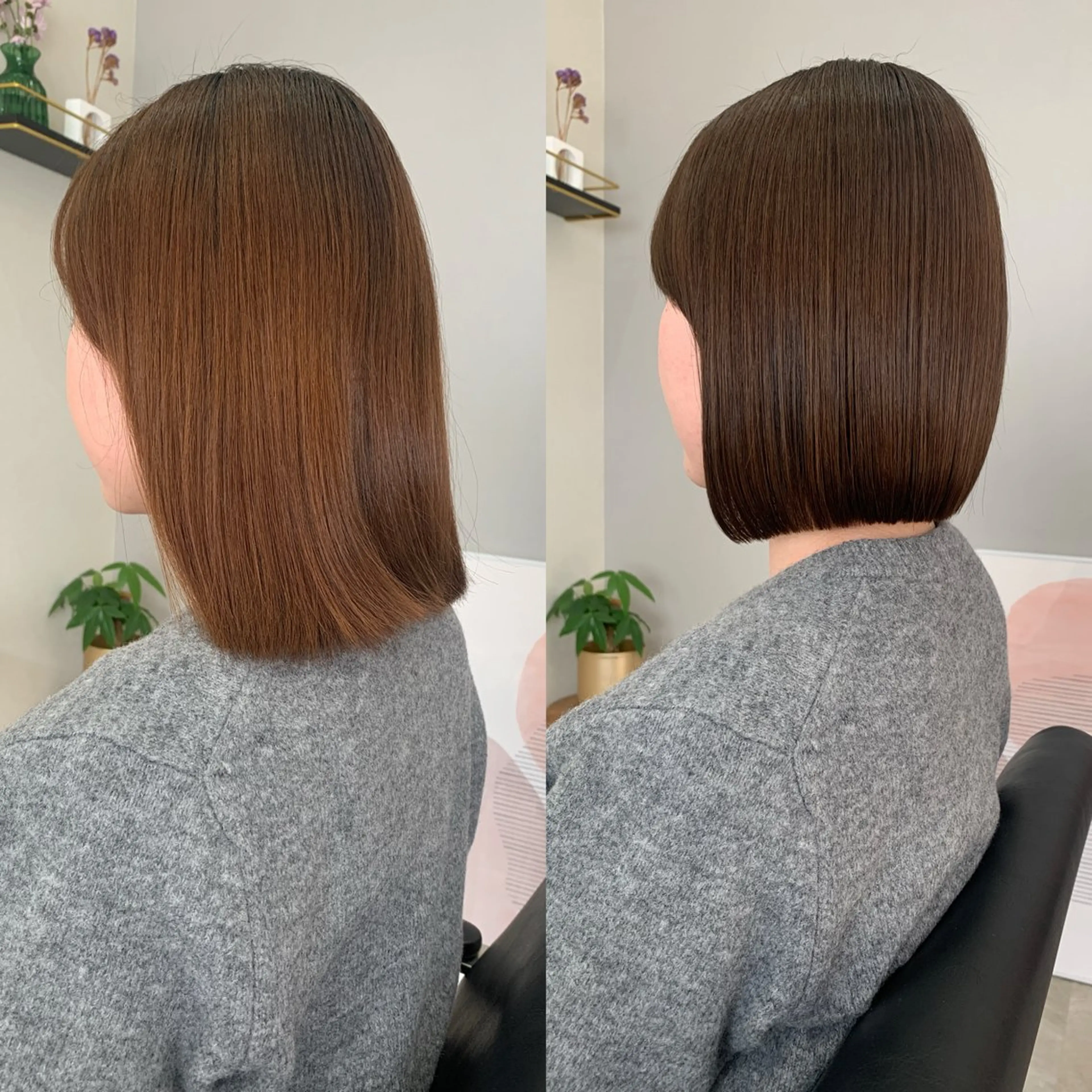 ショート ボブ カット ヘアカラー 縮毛矯正 トリートメント en.【エン】所属・en.桐山 晃彦のヘアスタイル