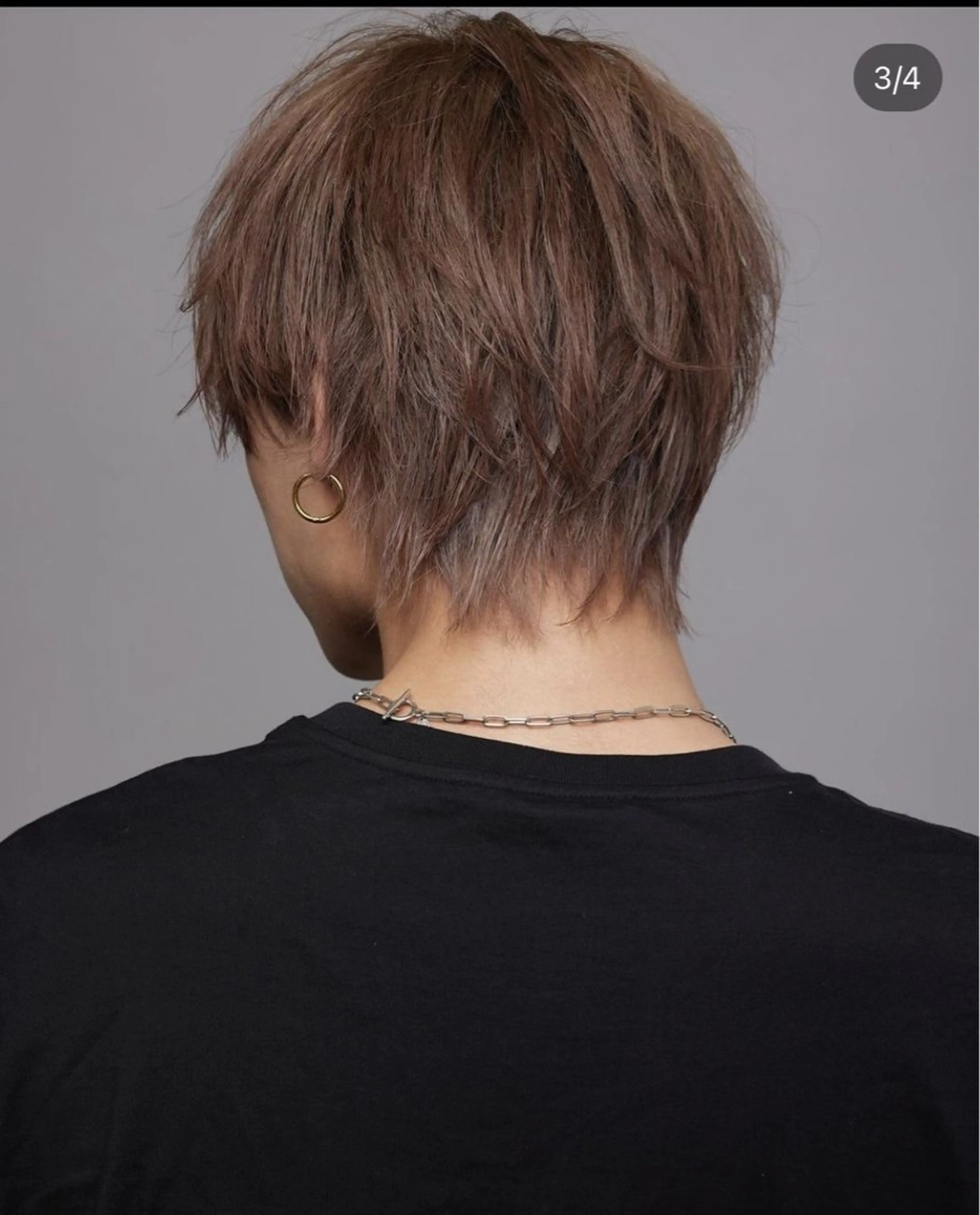 カラー メンズ 韓国ボブ🇰🇷/ Nodoka🧸🩵のヘアスタイル