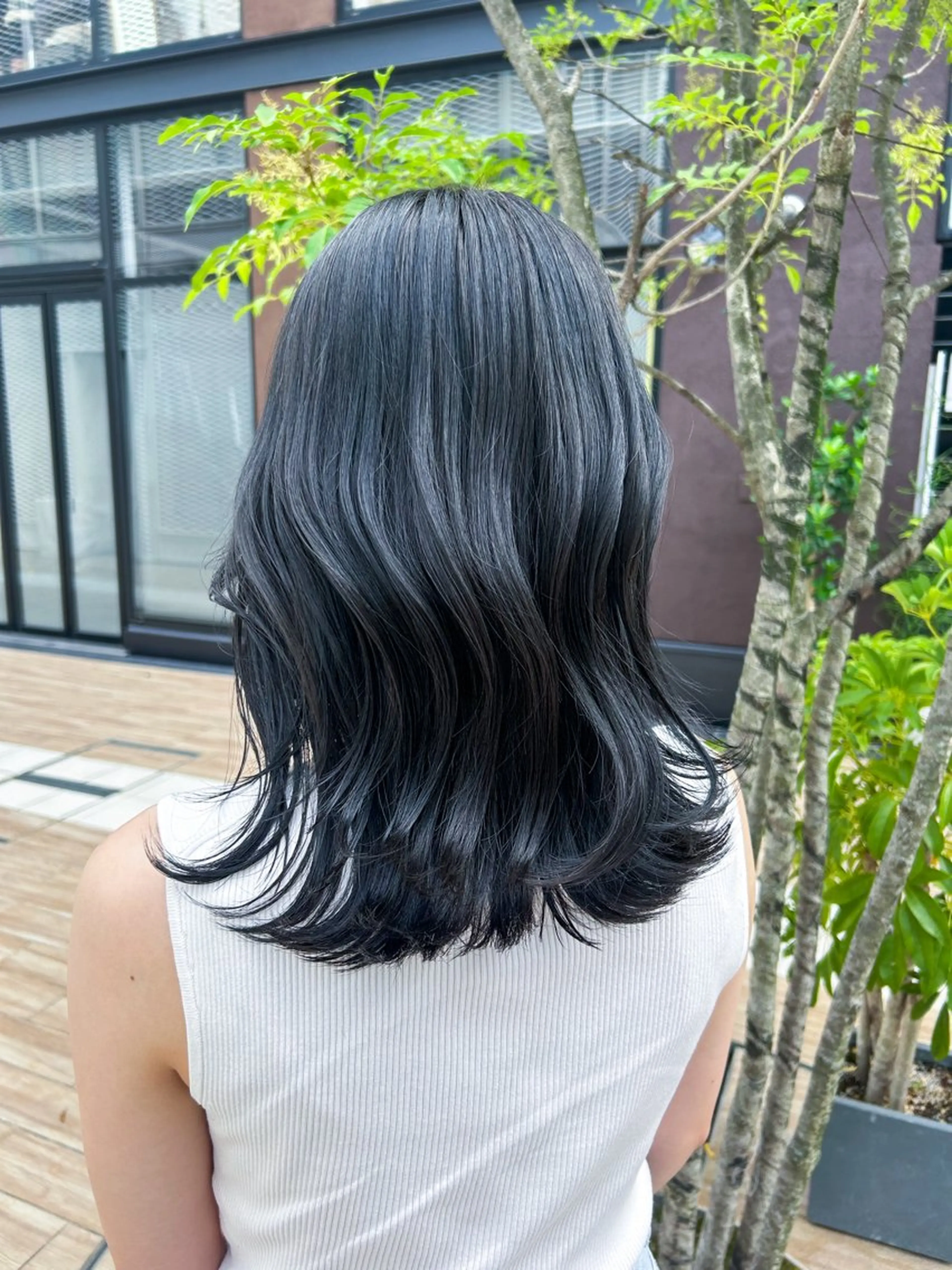 ロング カラー ヘアアレンジ カット ヘアカラー トリートメント yuka .のヘアスタイル