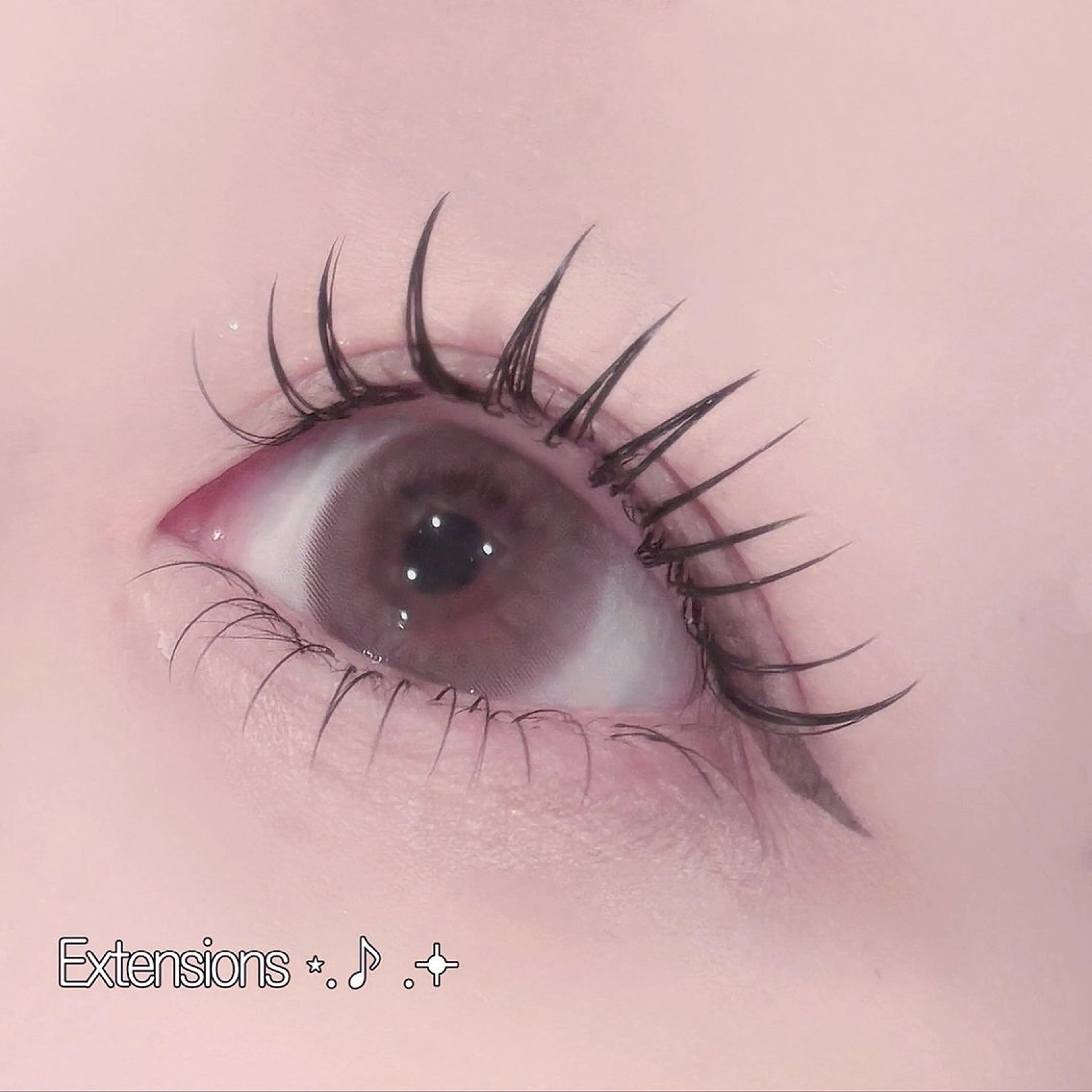 🎀エクステ120本/初めての方もオススメです🎀の写真