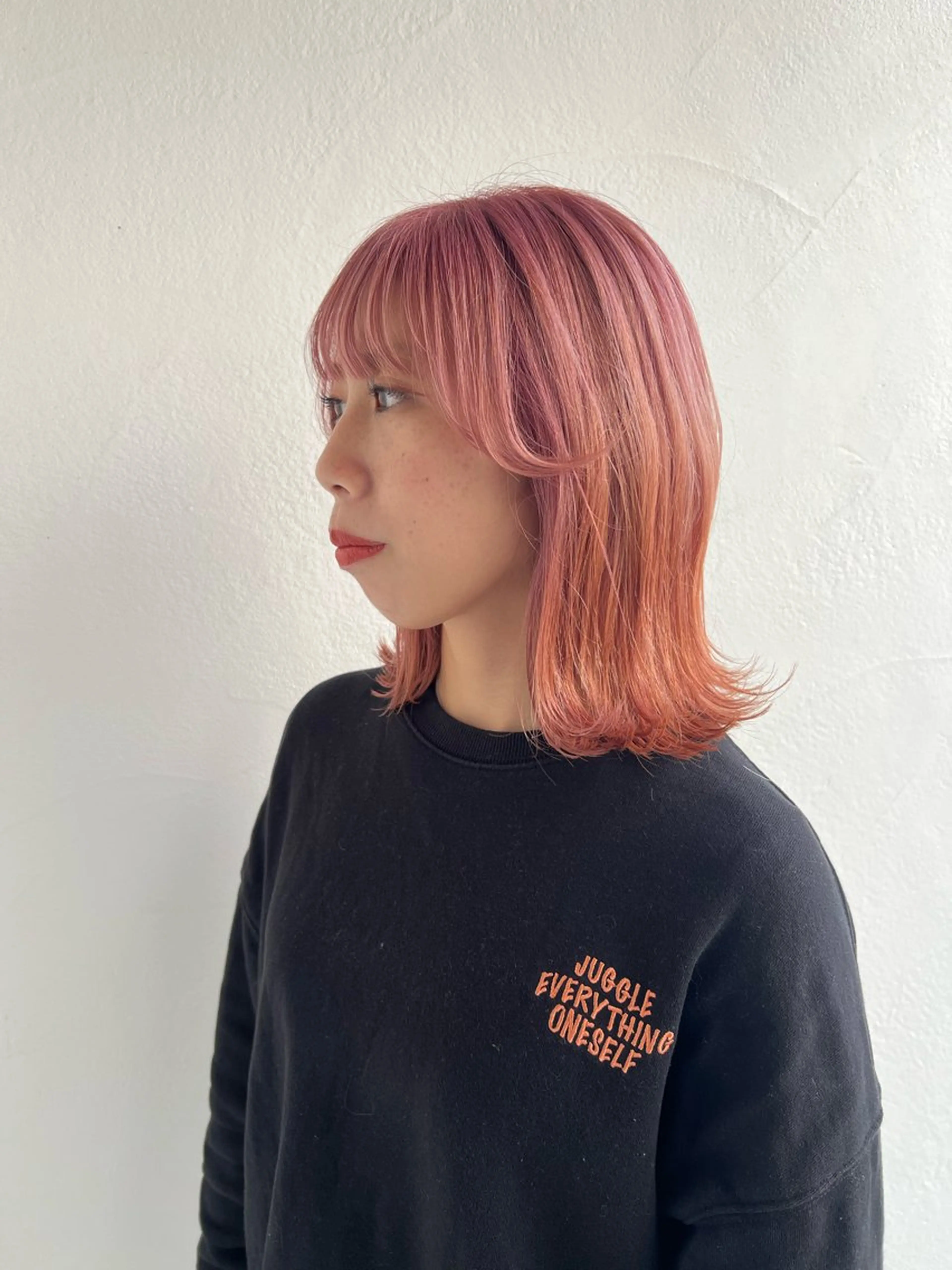 ミディアム Strawberry所属・原田 志保のヘアスタイル