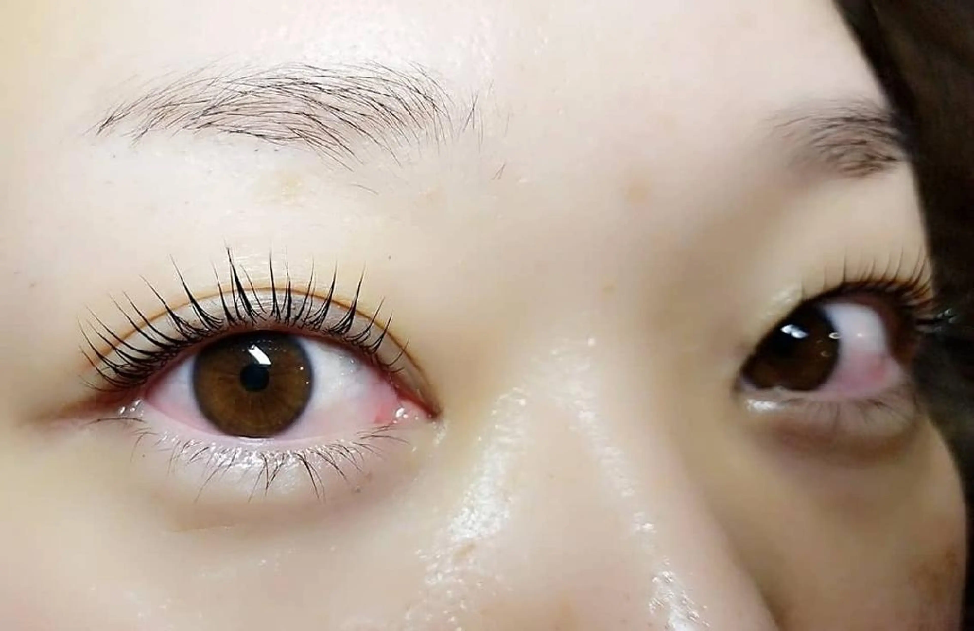 マツエク・マツパ パリジェンヌラッシュリフト 一重×まつ毛パーマ M SAORIのマツエク・マツパデザイン