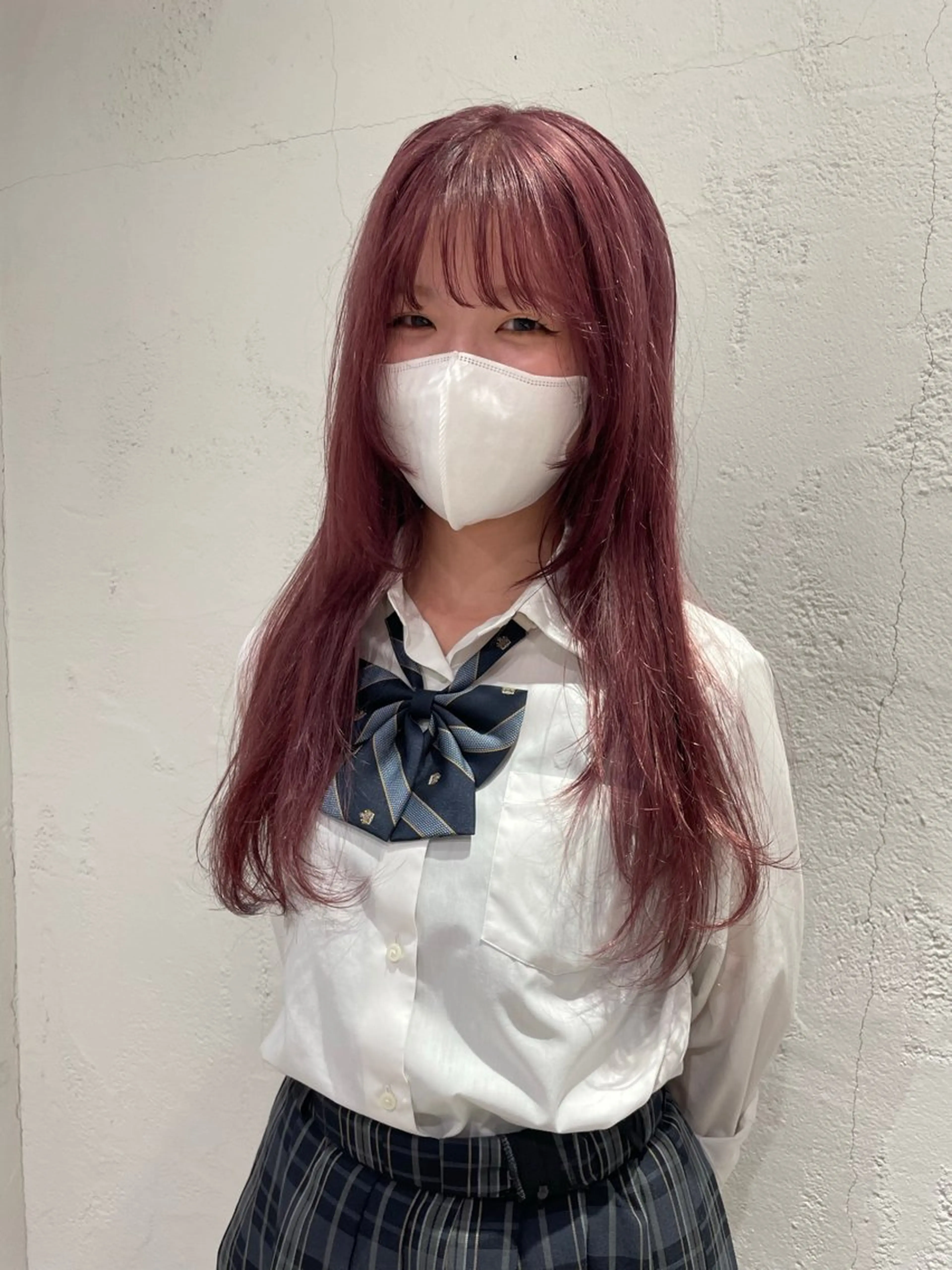 ロング カラー ヘアアレンジ 眉毛アイブロウ&まつ毛パーマiena渋谷/パリジェンヌ/眉毛まつげパーマ/眉毛アイブロウ所属・iena渋谷 /ゆーこのマツエク・マツパデザイン